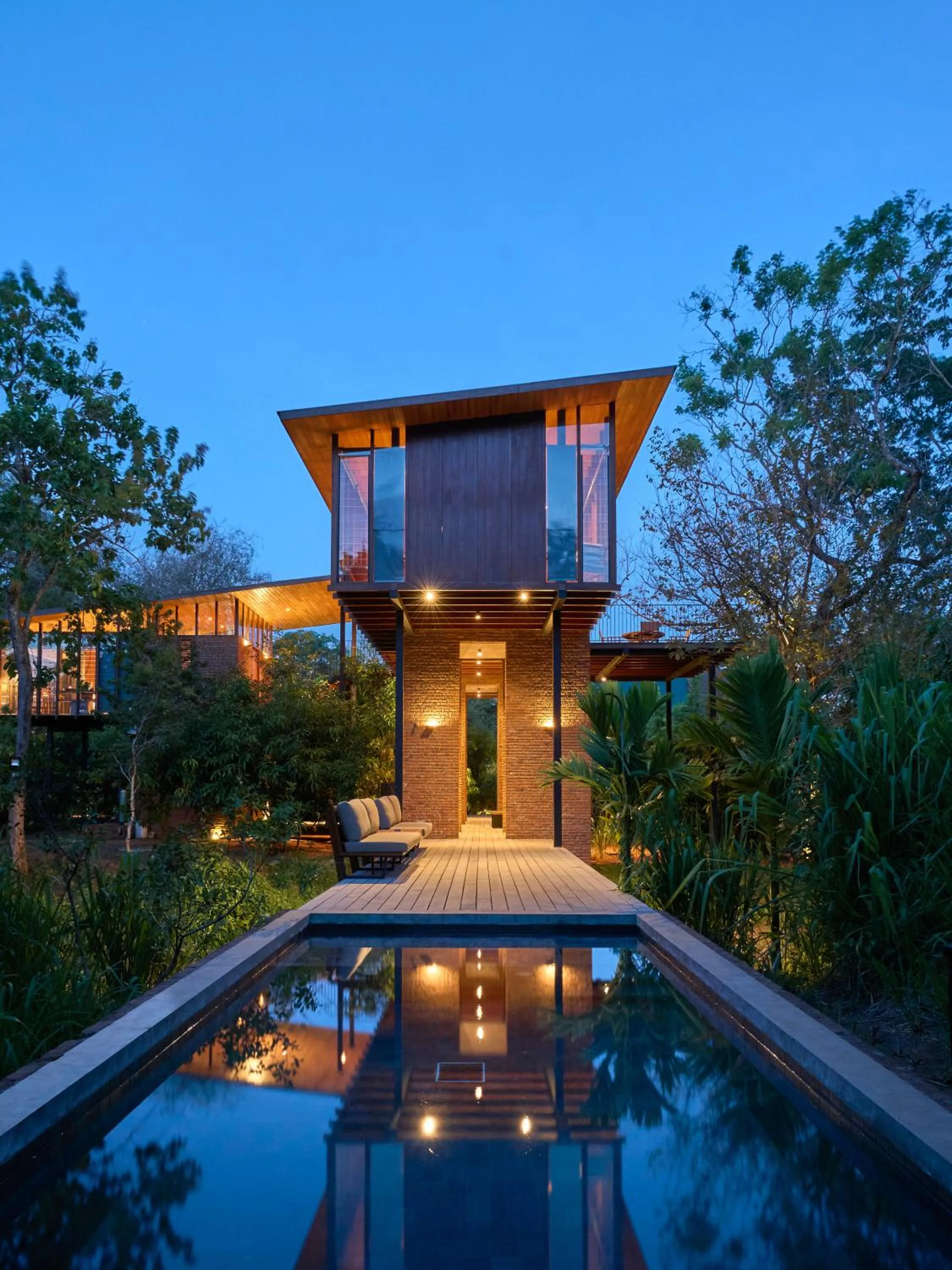 Garden view in Taru Villas Maia - Habarana