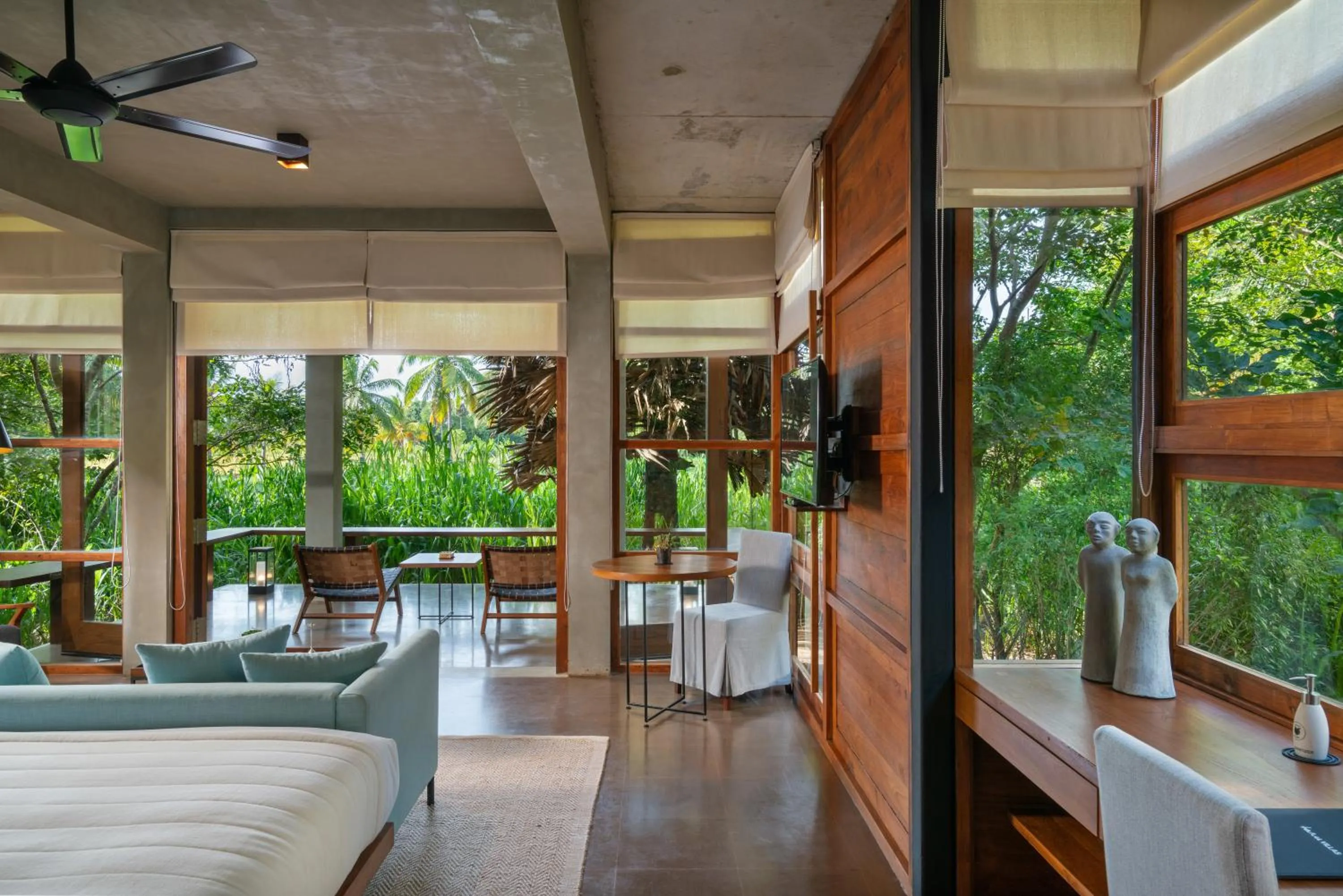 Seating area in Taru Villas Maia - Habarana