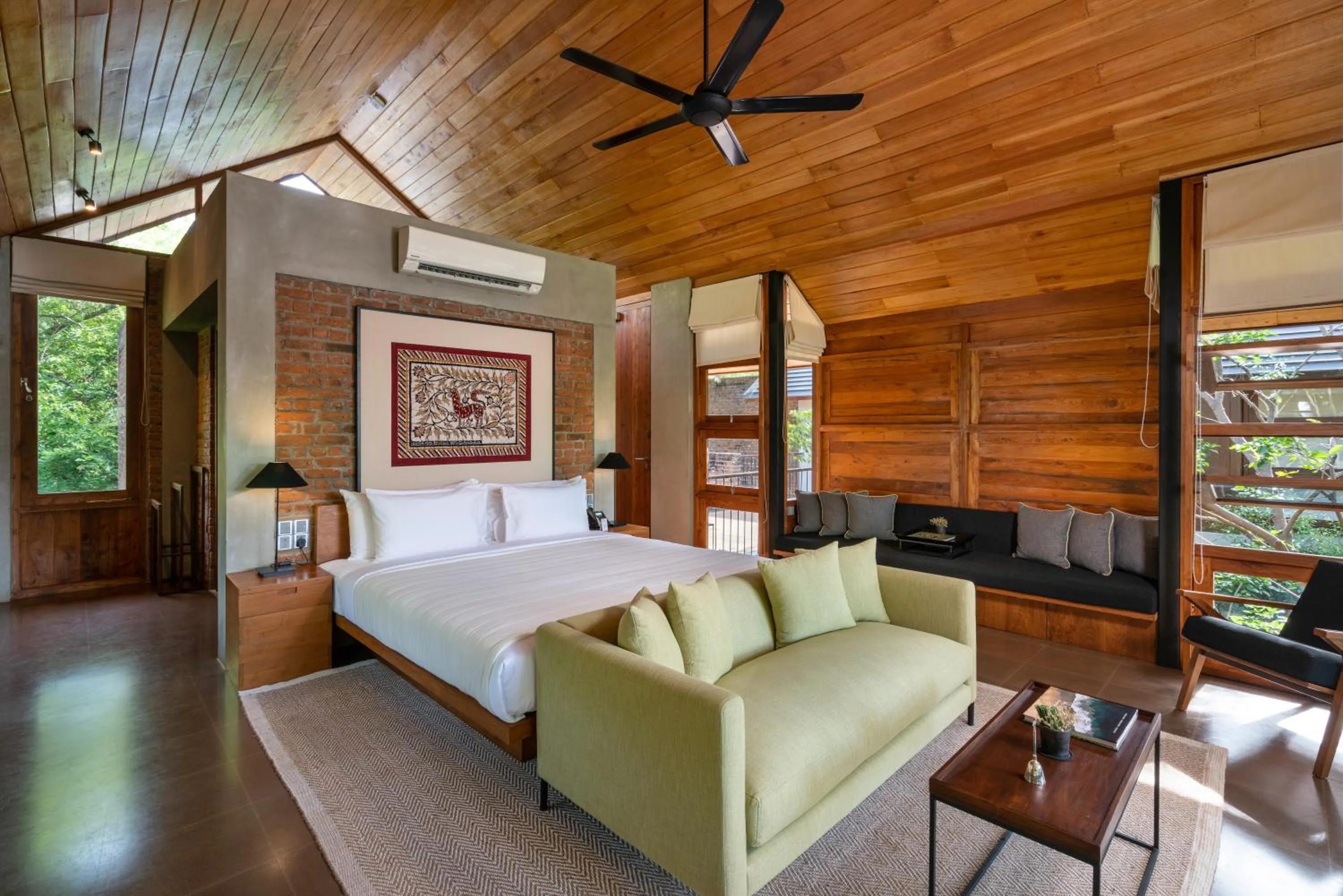 Bedroom, Bed in Taru Villas Maia - Habarana