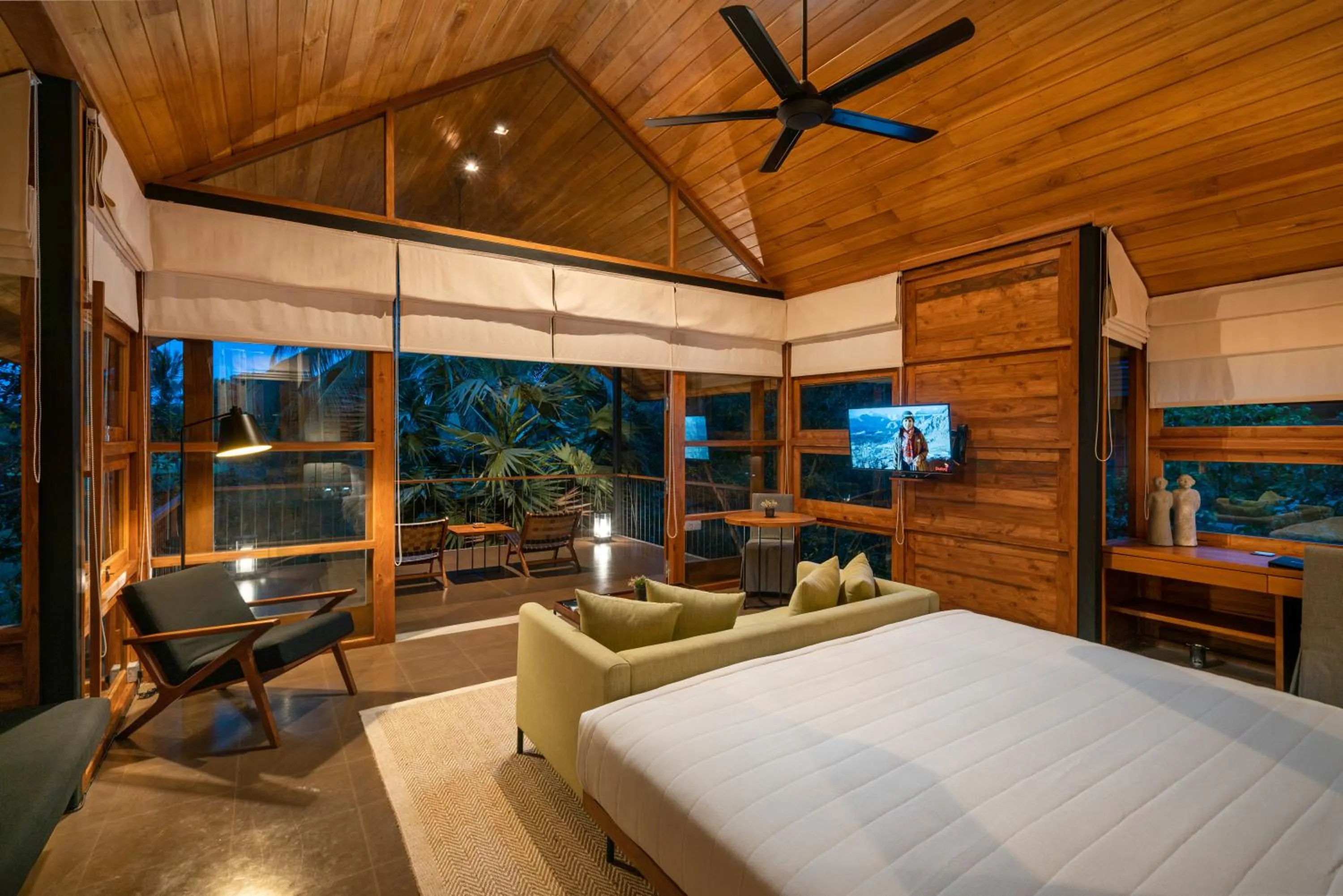 Bedroom, Bed in Taru Villas Maia - Habarana