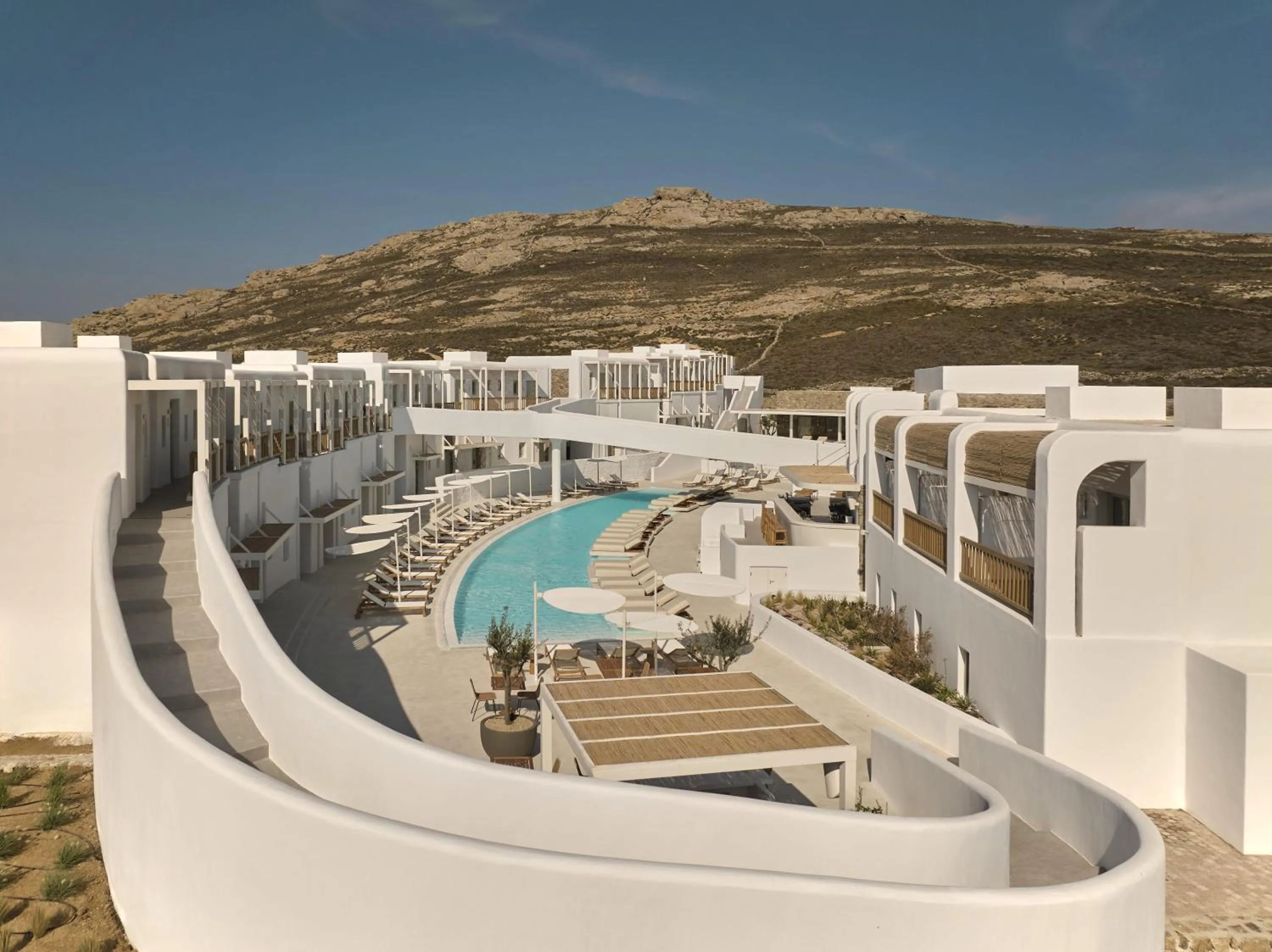 Property building in Yi Hotel Mykonos