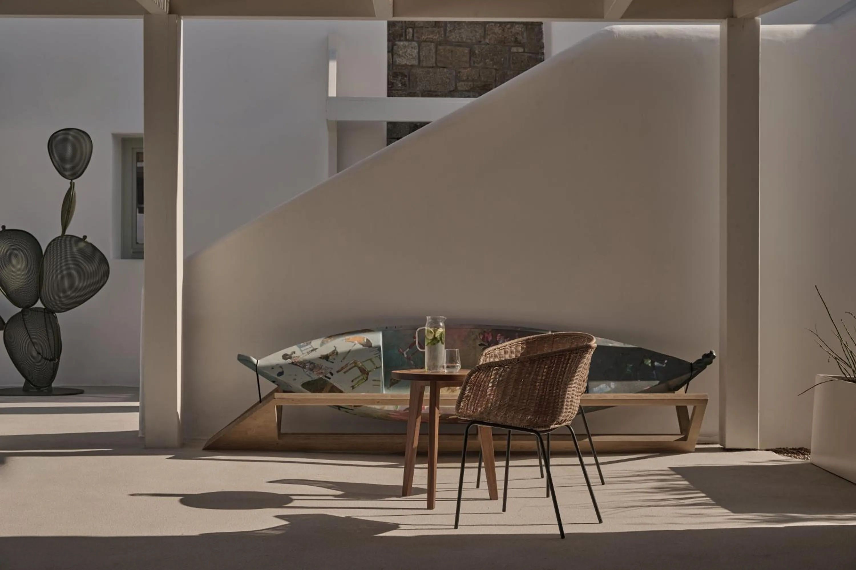 Balcony/Terrace in Yi Hotel Mykonos