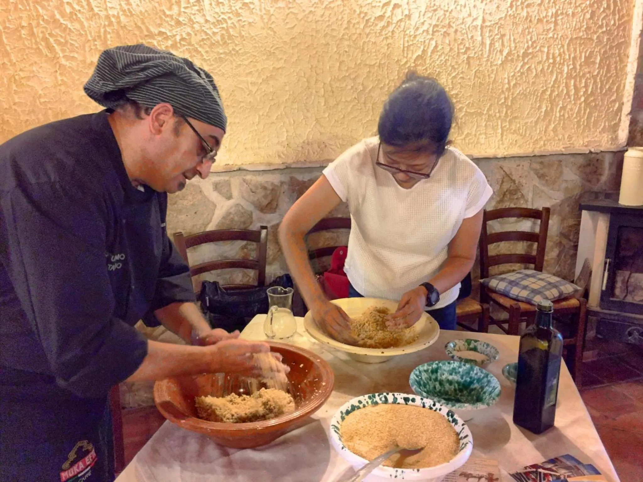 Food and drinks in Agriturismo Vultaggio