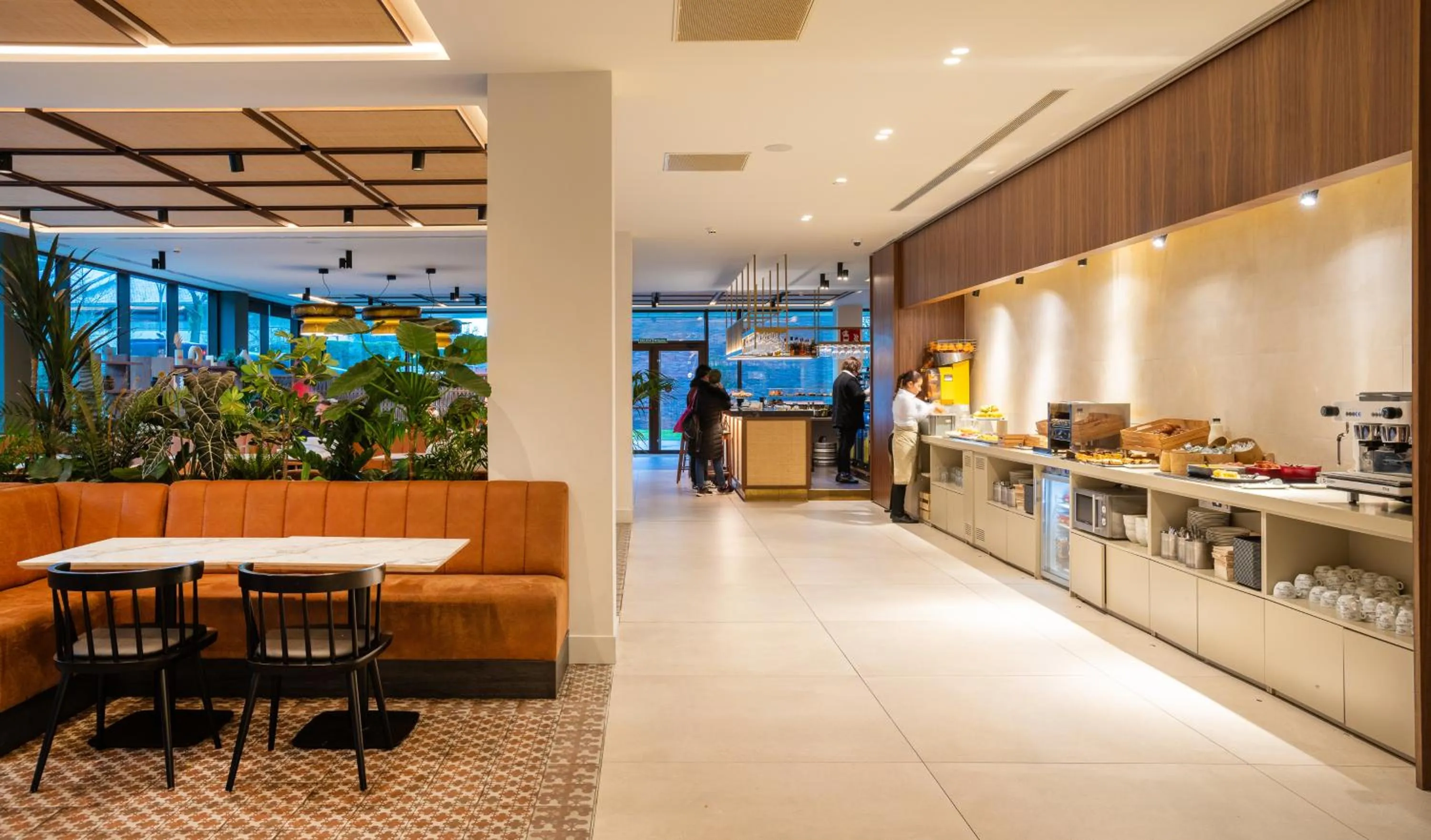 Buffet breakfast in Leonardo Hotel San Sebastián