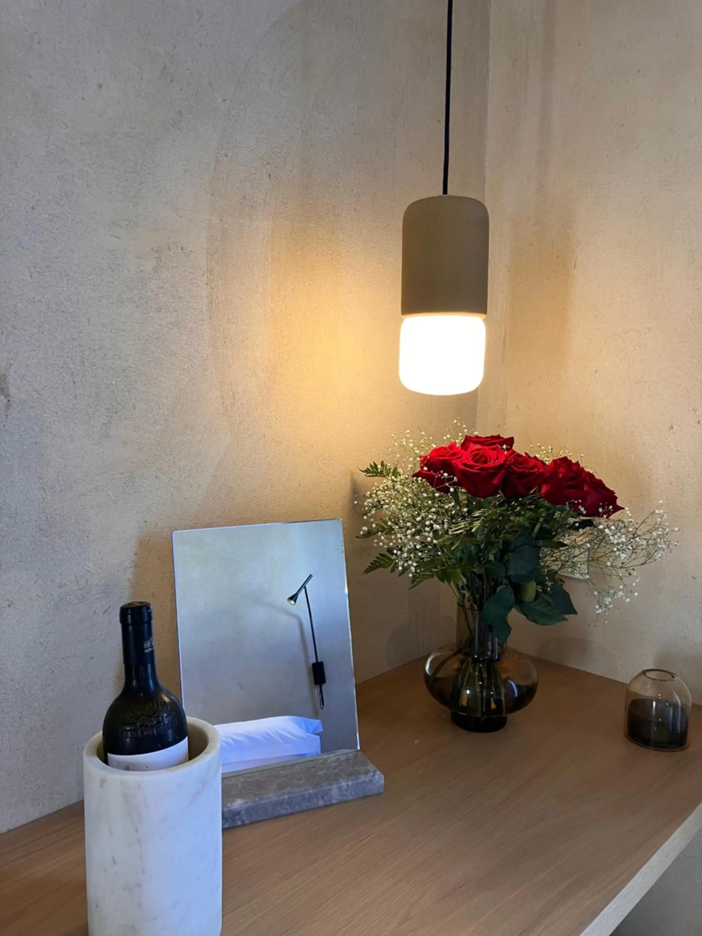 Food and drinks in Ethos Vegan Suites Fira, Santorini