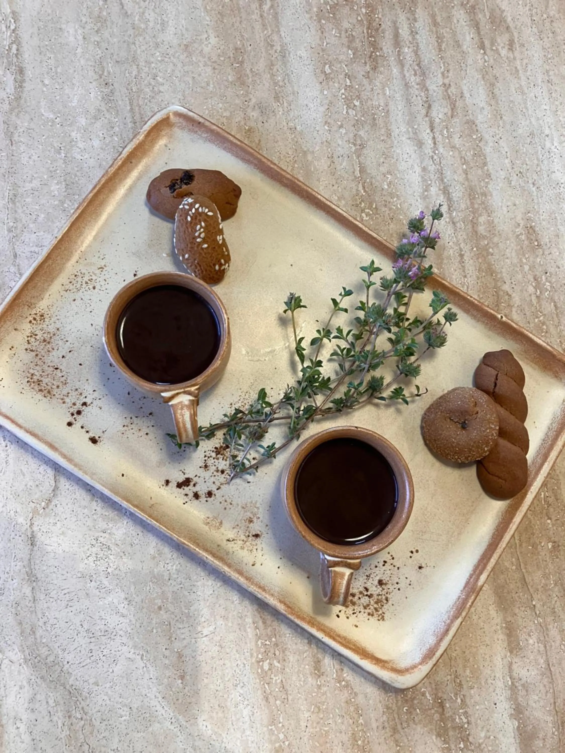 Food and drinks in Ethos Vegan Suites Fira, Santorini