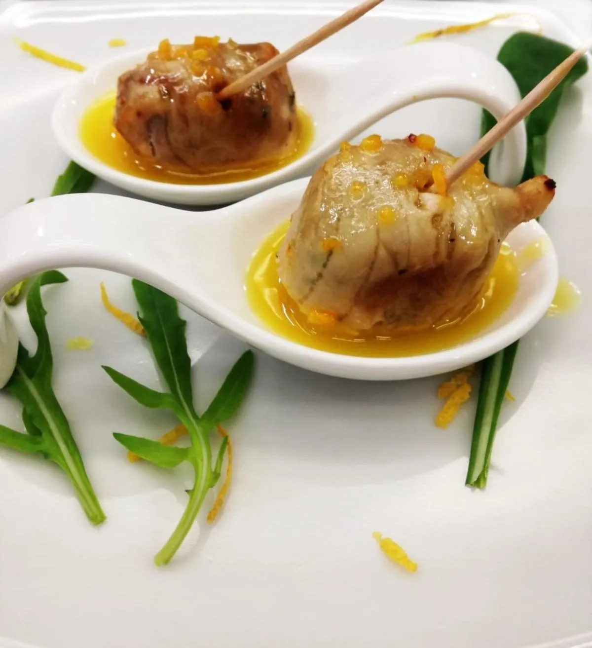 Food close-up in Hotel Villa Garden