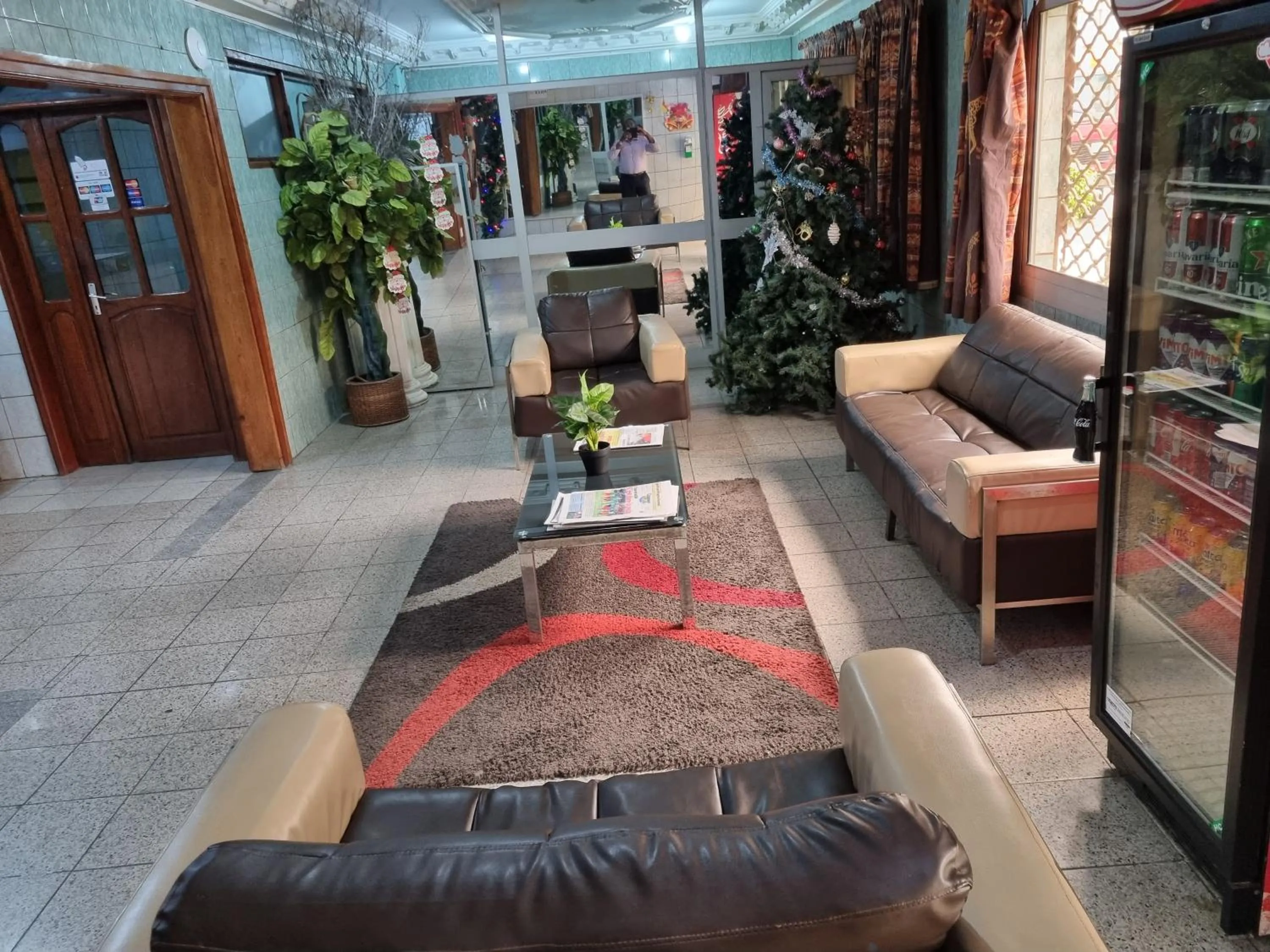 Lobby or reception in HOTEL SAFFANA