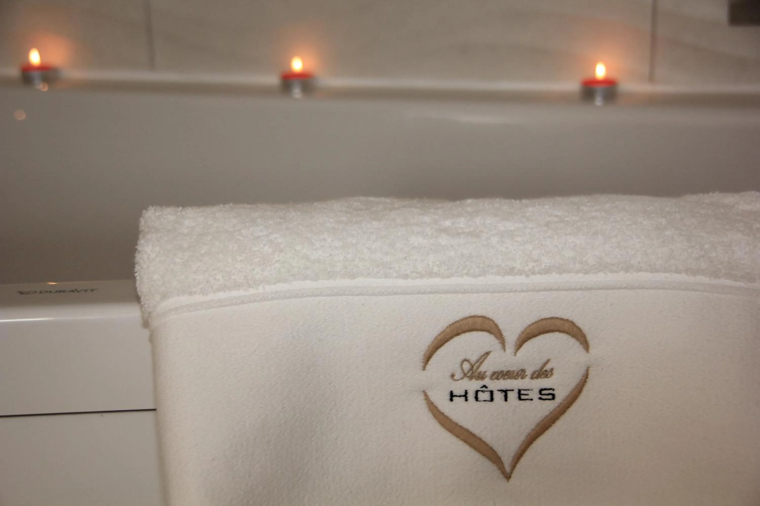 Bathroom in Au Coeur Des Hôtes