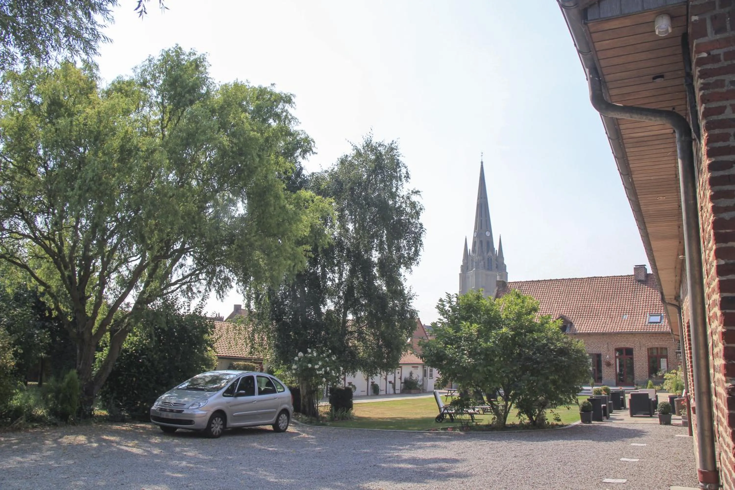 Garden in Au Coeur Des Hôtes