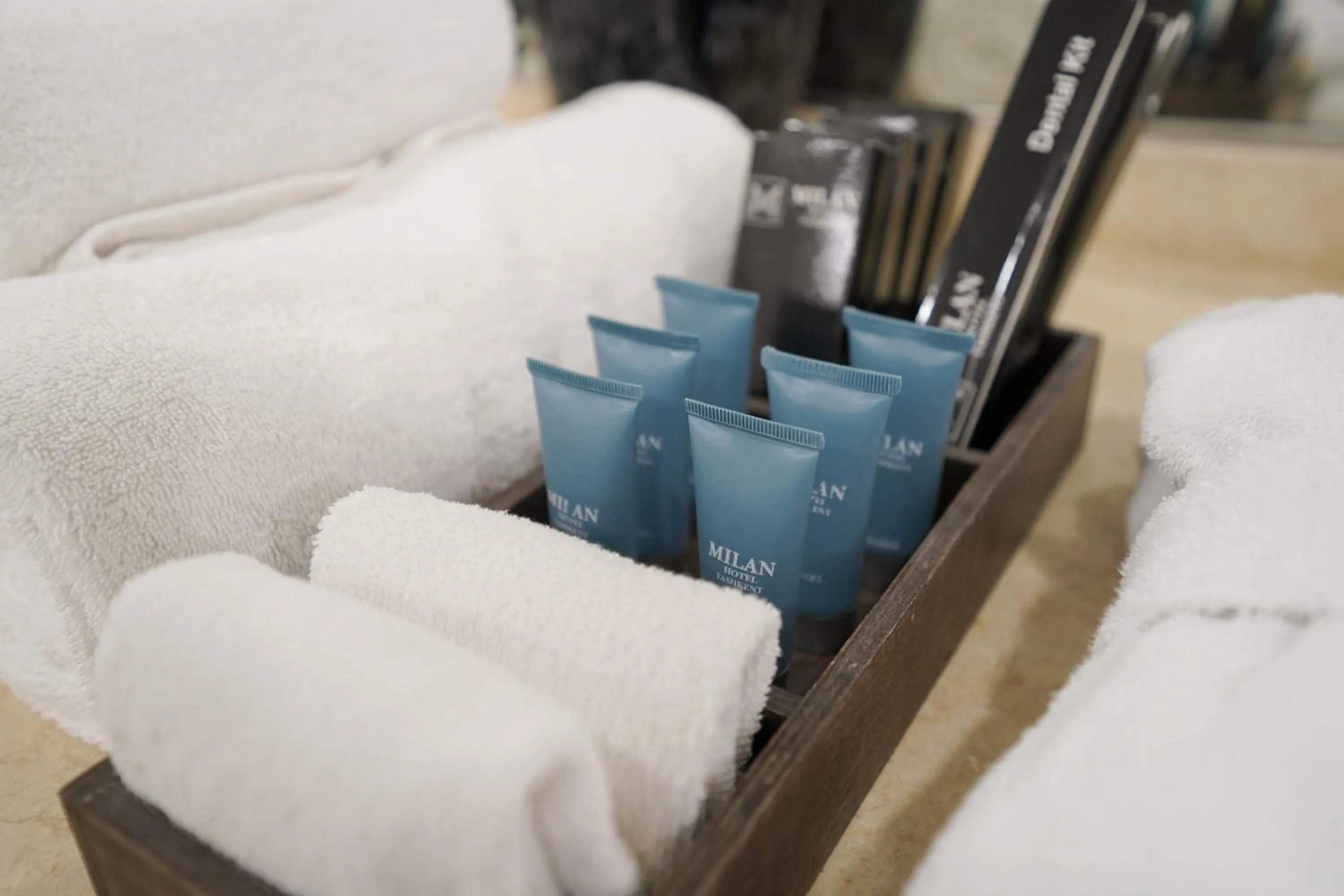 towels in Milan Hotel