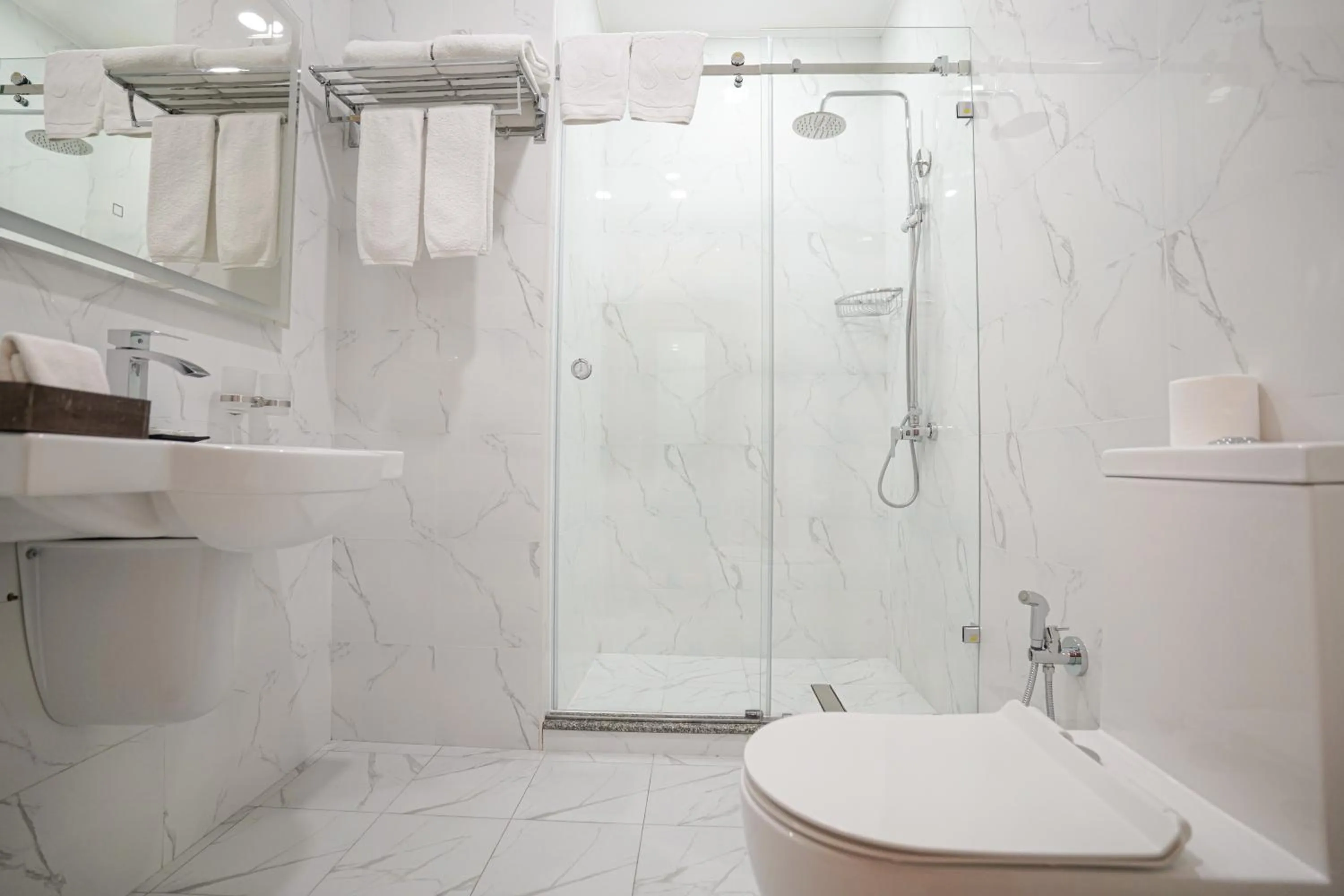 Toilet in Milan Hotel