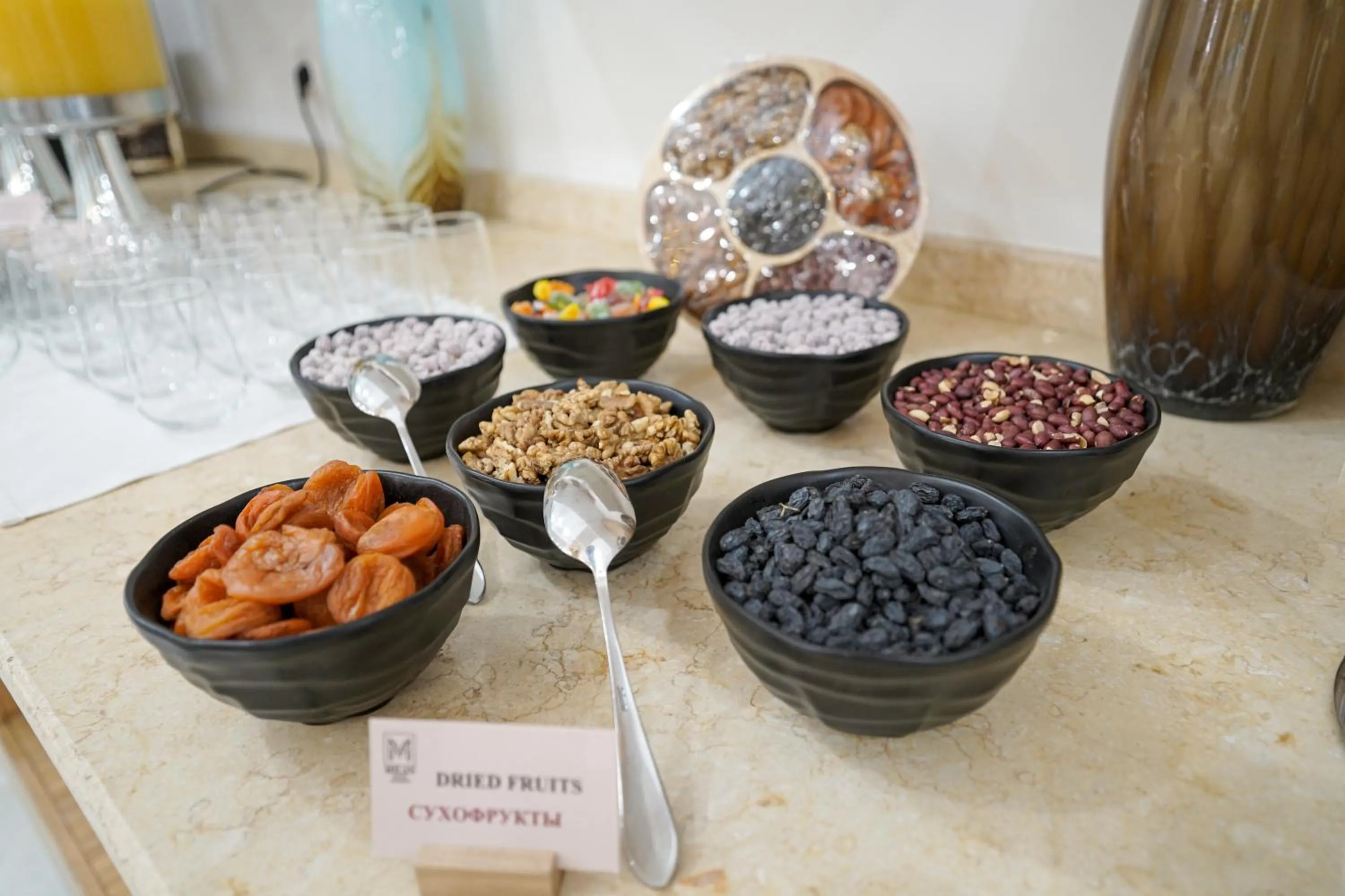 Buffet breakfast in Milan Hotel