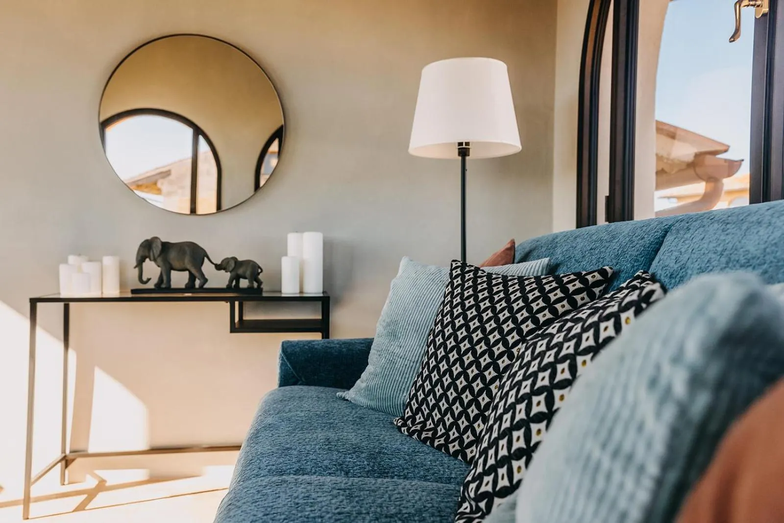 Seating area in Palazzo Feroci - Residenza d'epoca