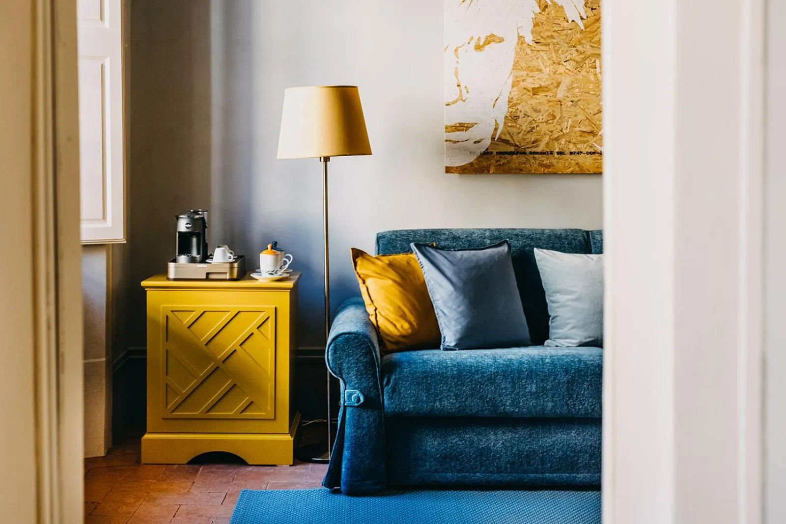 Seating area in Palazzo Feroci - Residenza d'epoca