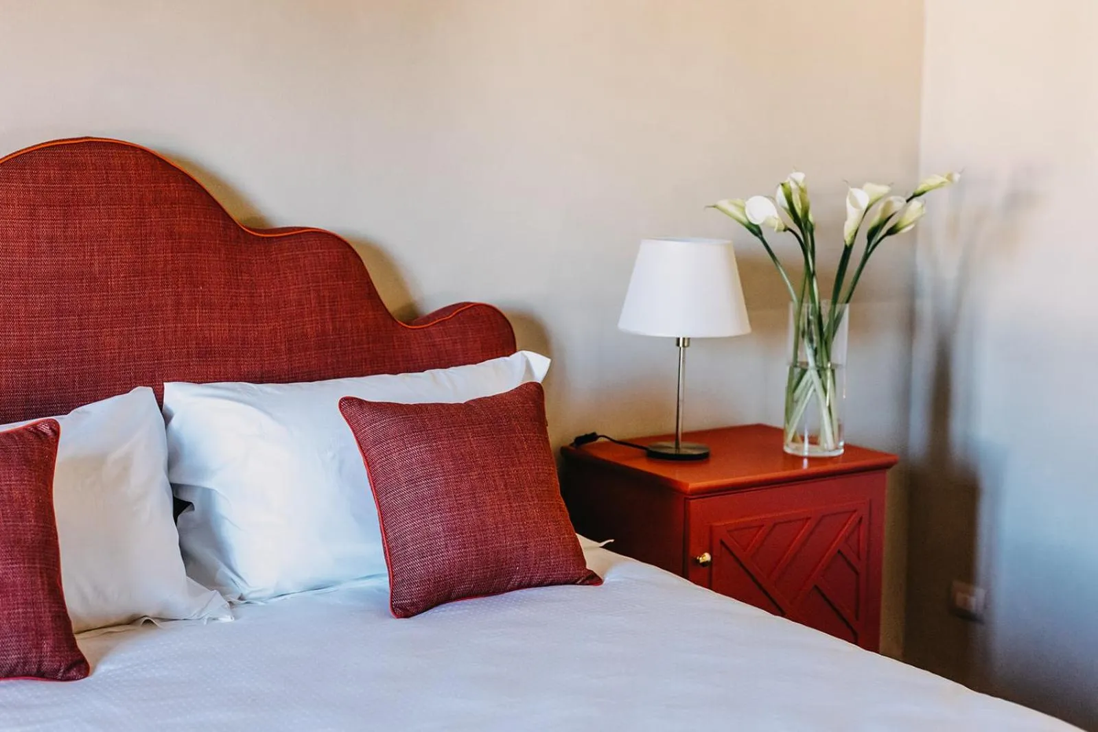 Decorative detail, Bed in Palazzo Feroci - Residenza d'epoca