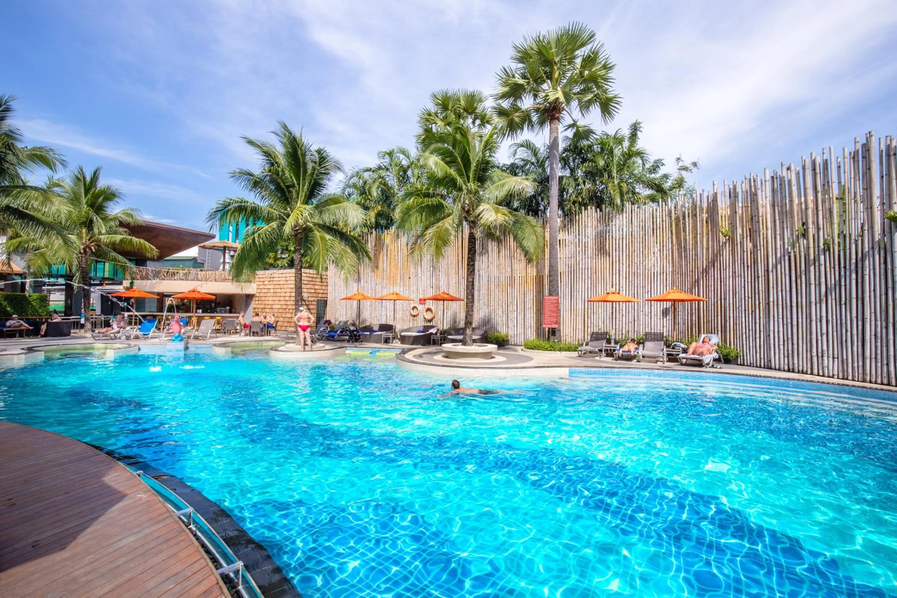 Swimming pool in The Beach Heights Resort SHA Plus