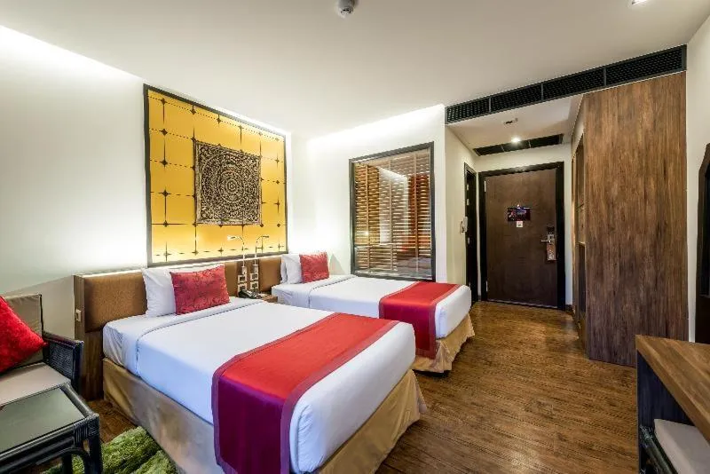 Bed in The Beach Heights Resort SHA Plus