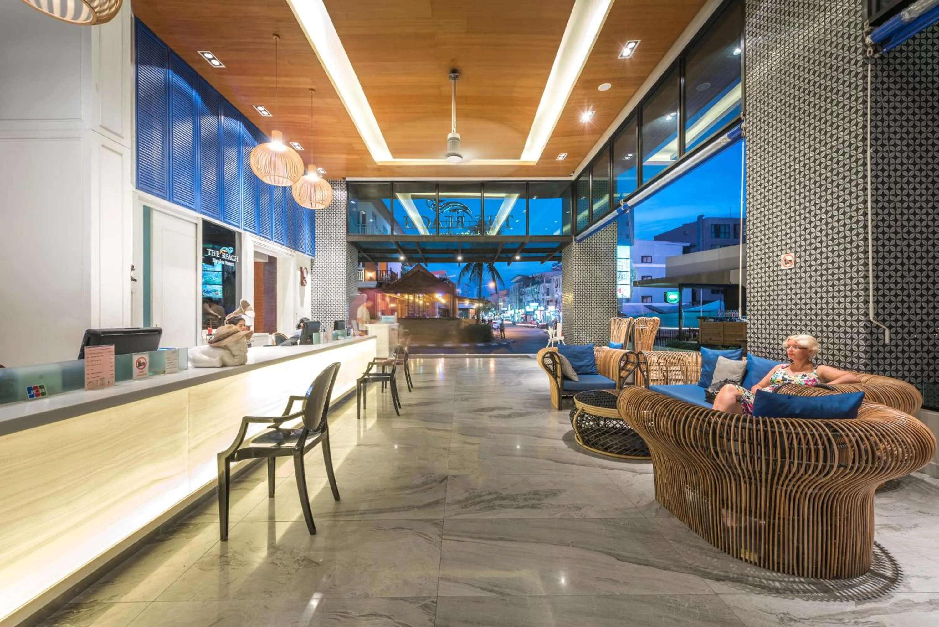 Lobby or reception in The Beach Heights Resort SHA Plus