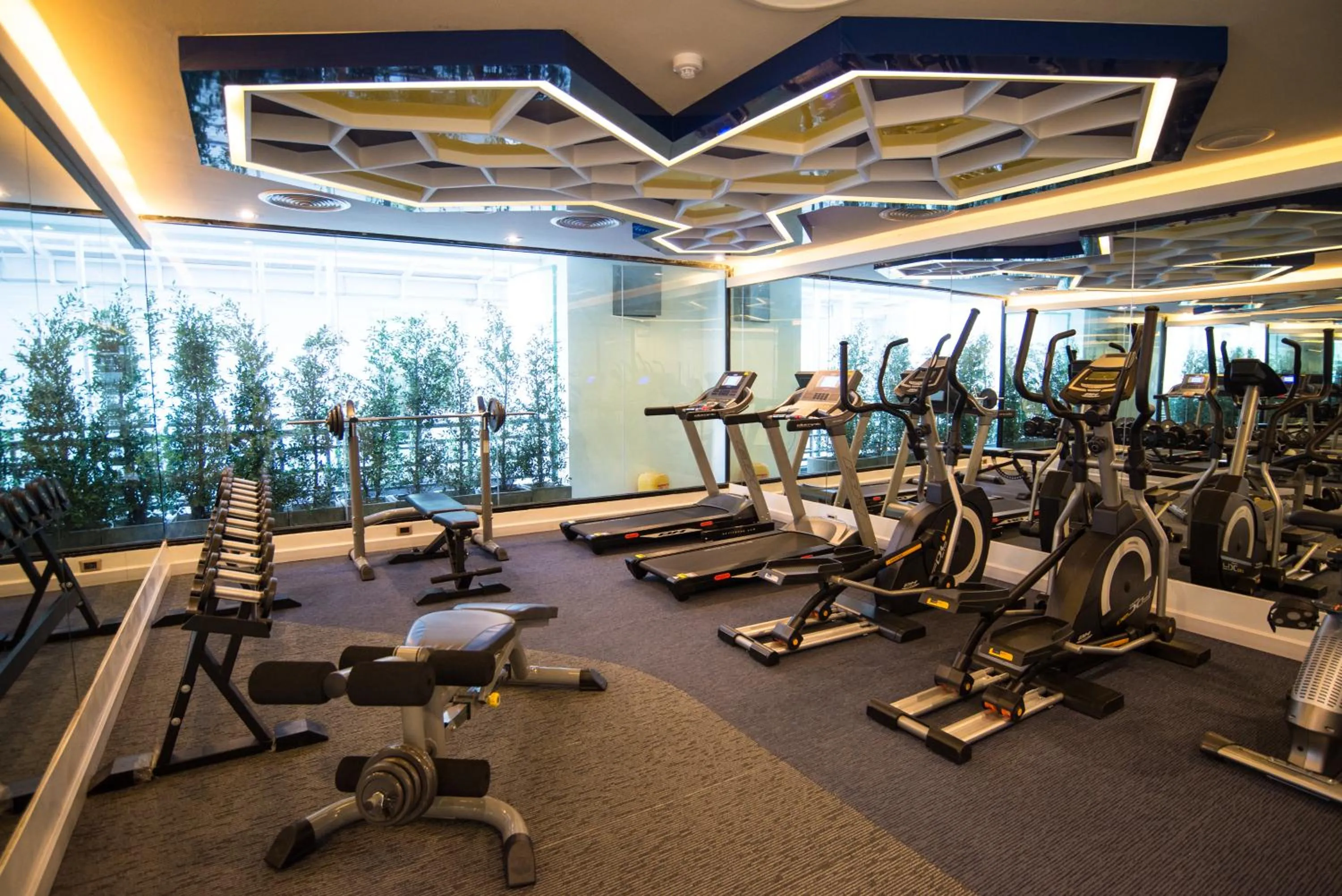 Fitness centre/facilities in The Beach Heights Resort SHA Plus