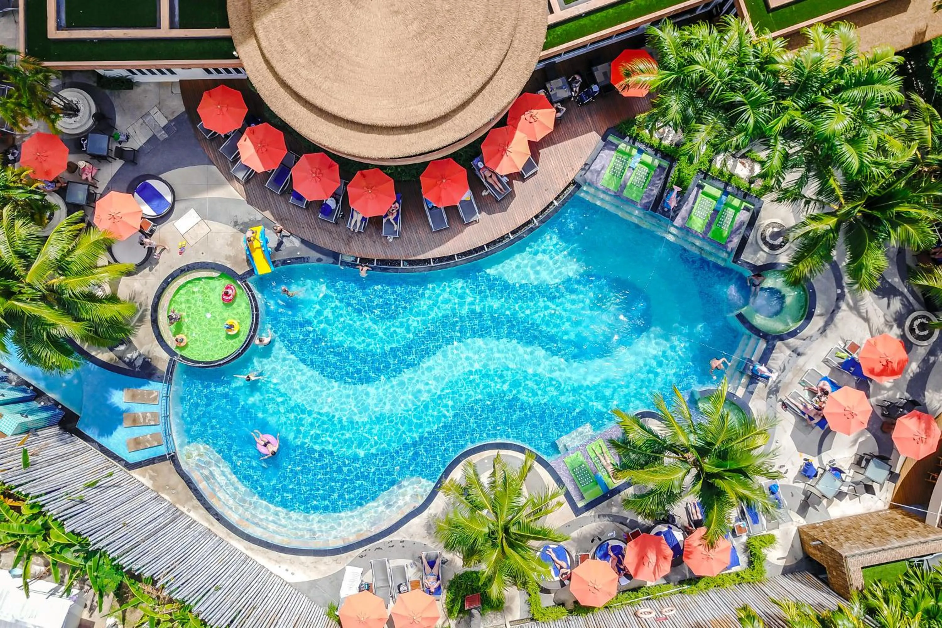 Swimming pool in The Beach Heights Resort SHA Plus