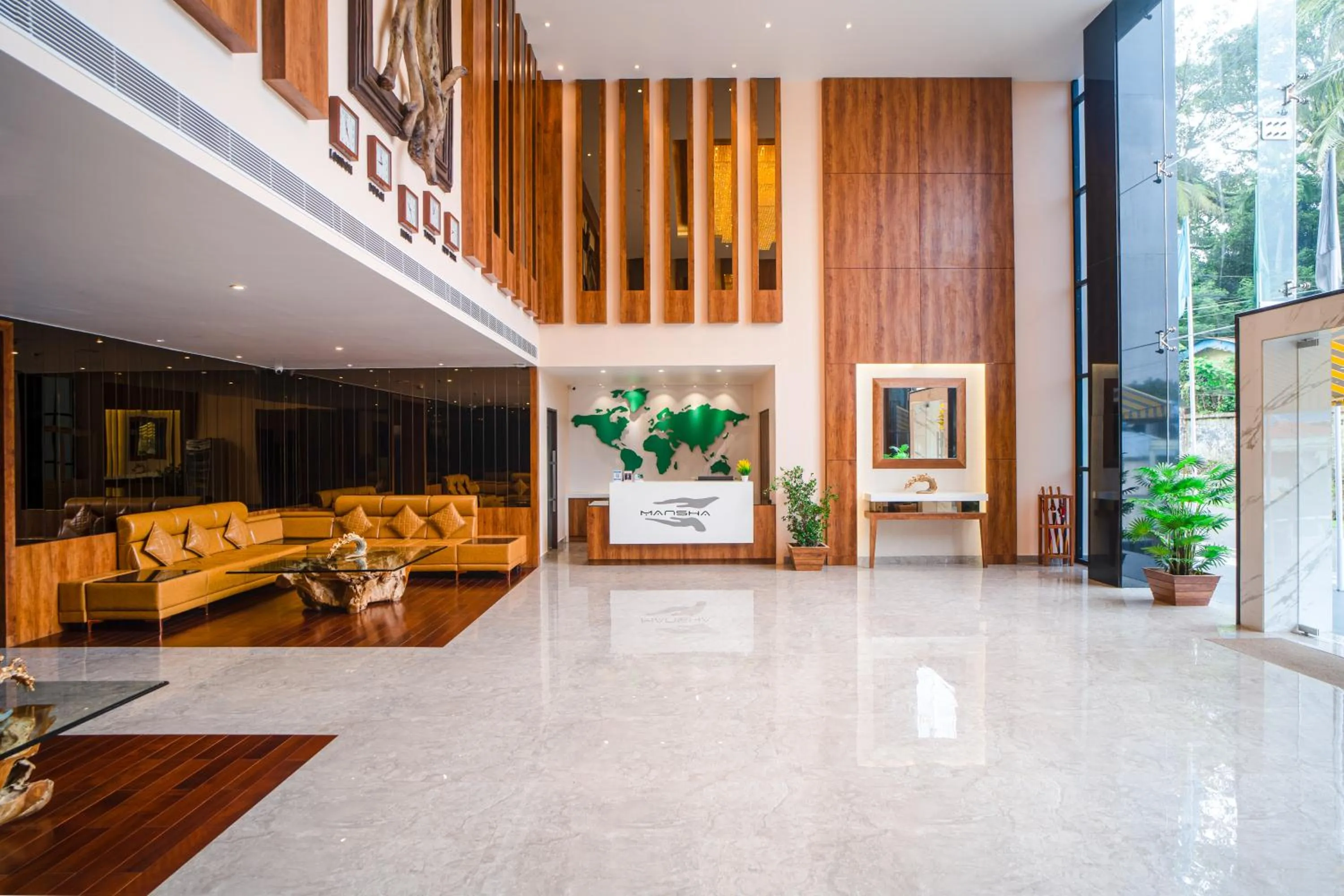 Lobby or reception in Mansha Palace