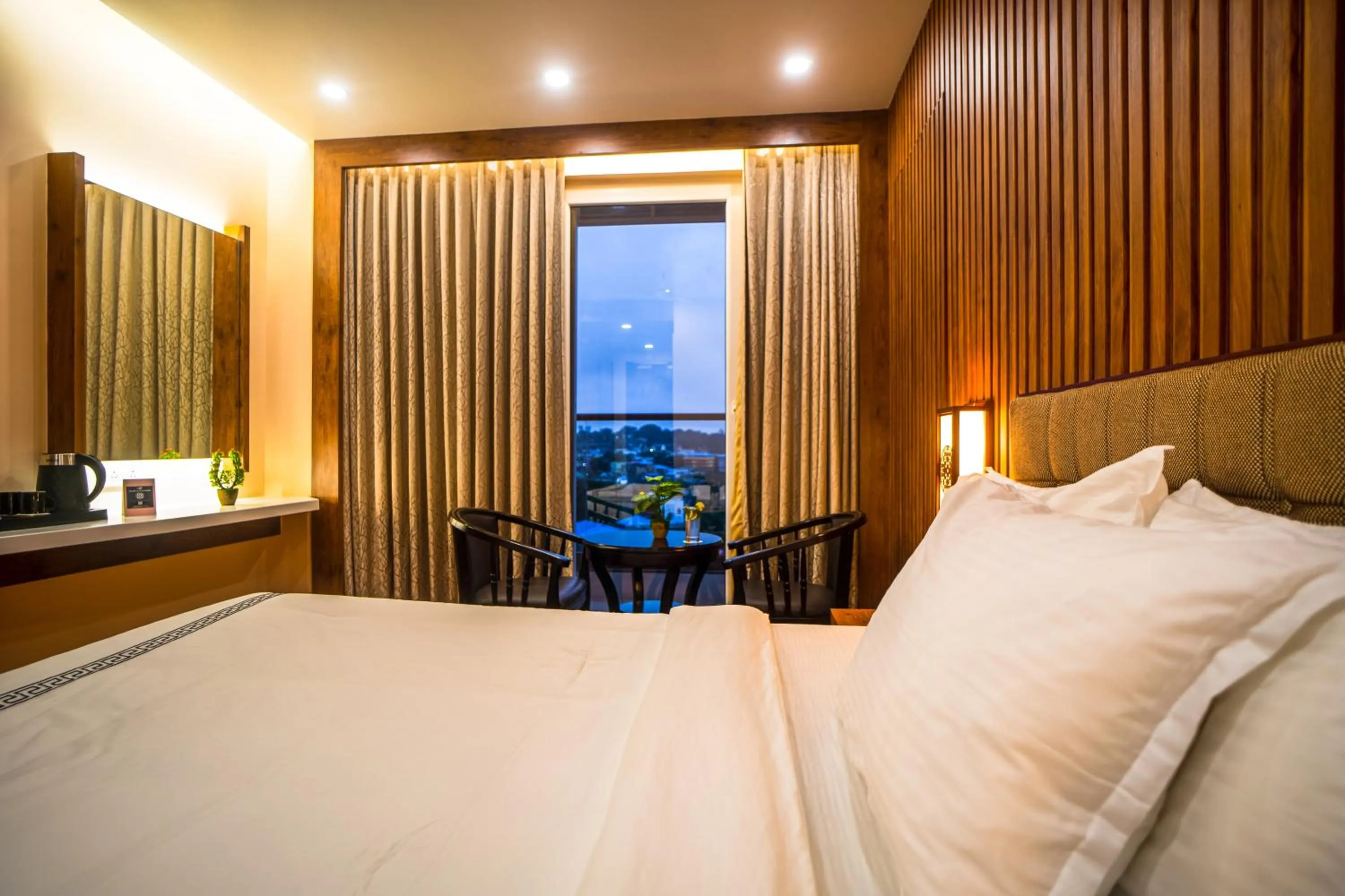 Bed in Mansha Palace