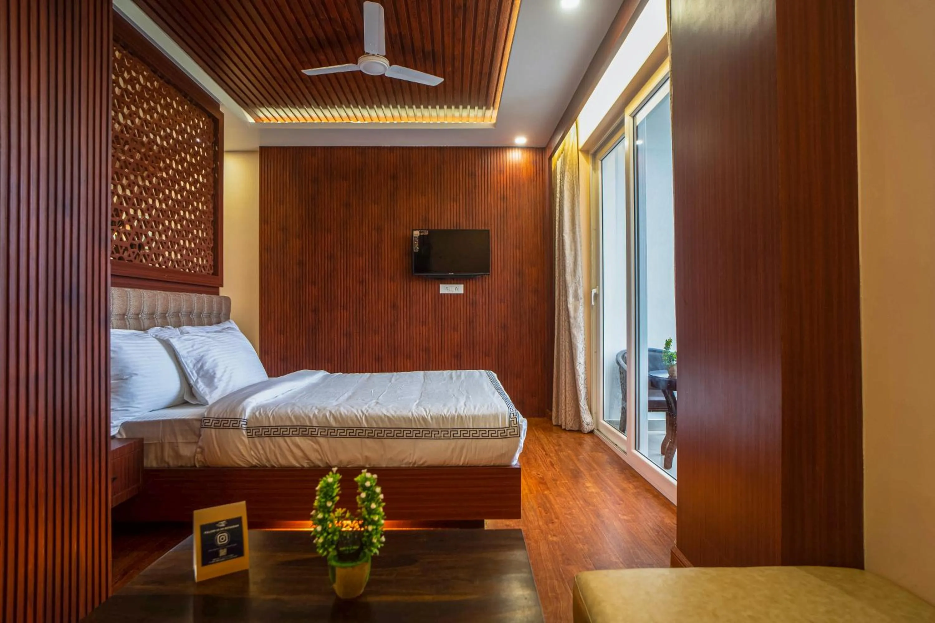 Bed in Mansha Palace