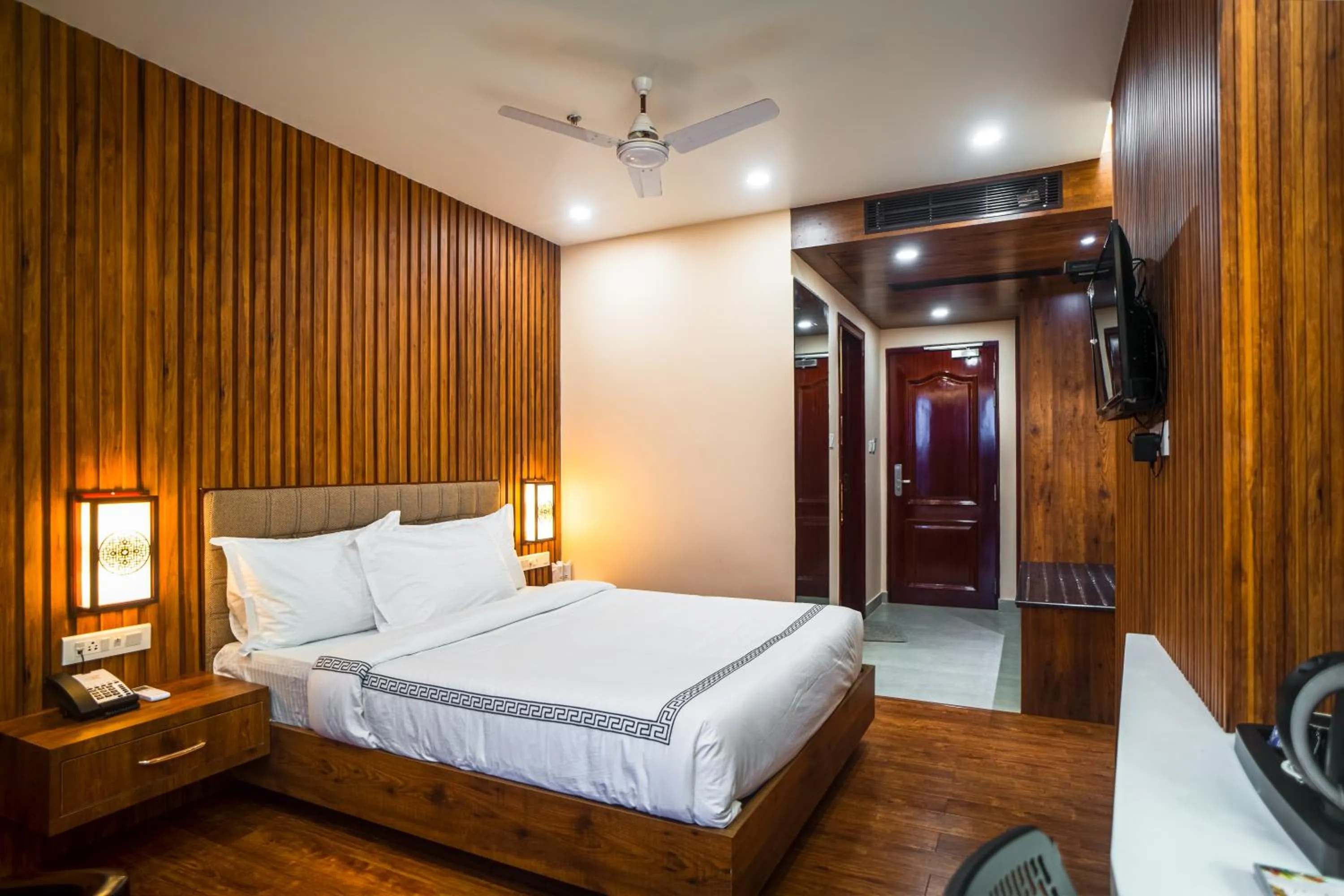 Bed in Mansha Palace