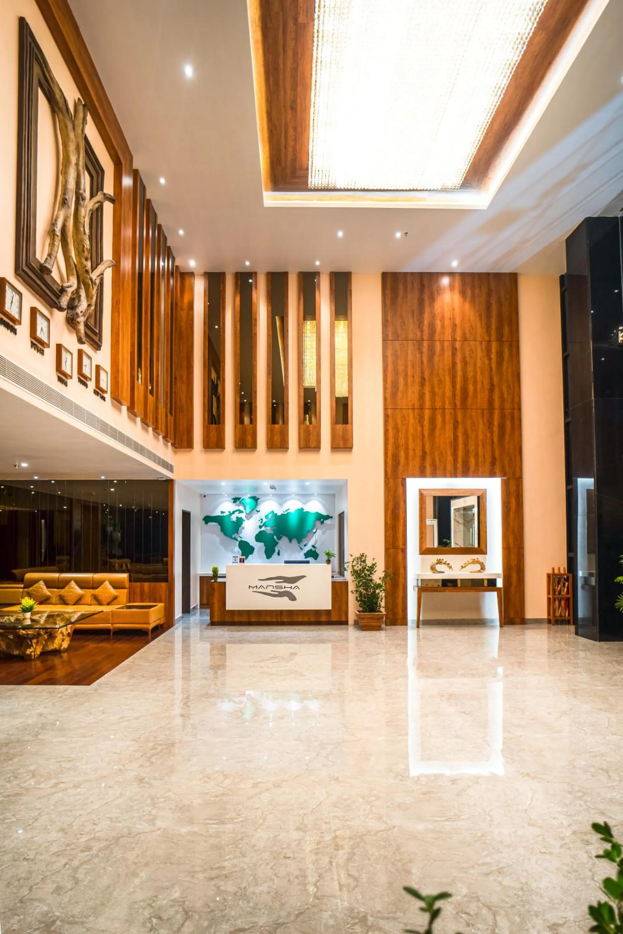 Lobby or reception in Mansha Palace