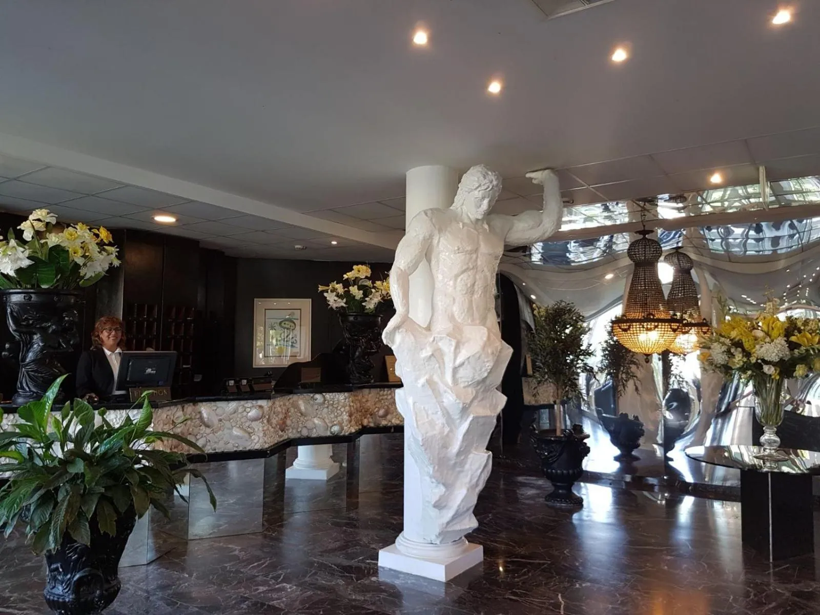 Staff in Domizia Palace Hotel