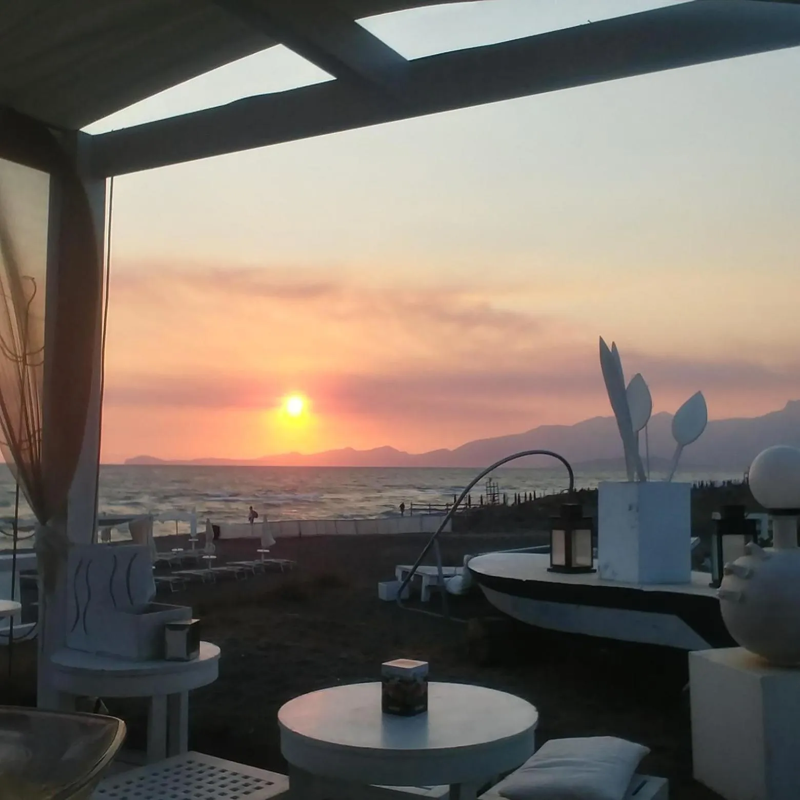 Beach in Domizia Palace Hotel