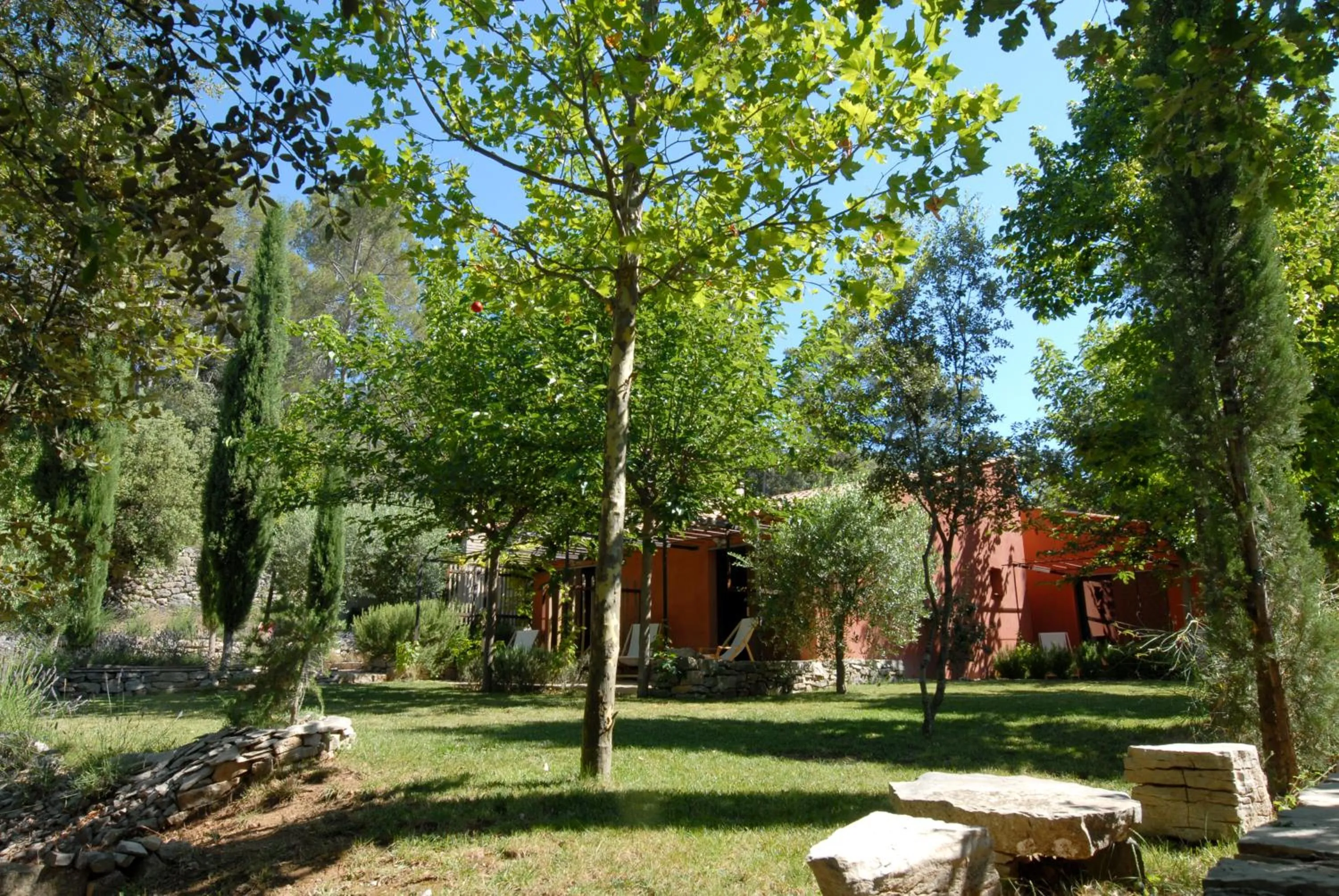 Garden in Les Pierres Sauvages