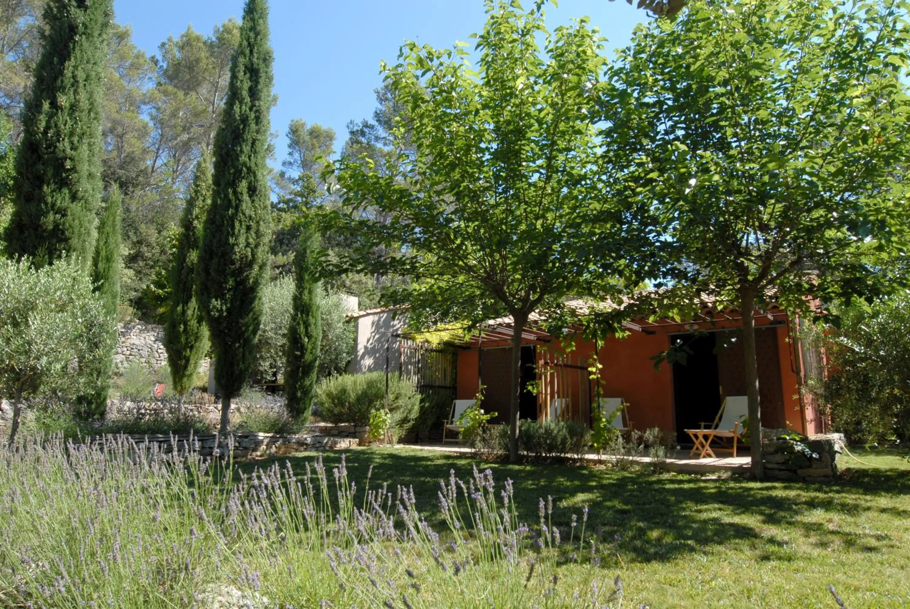 Garden in Les Pierres Sauvages