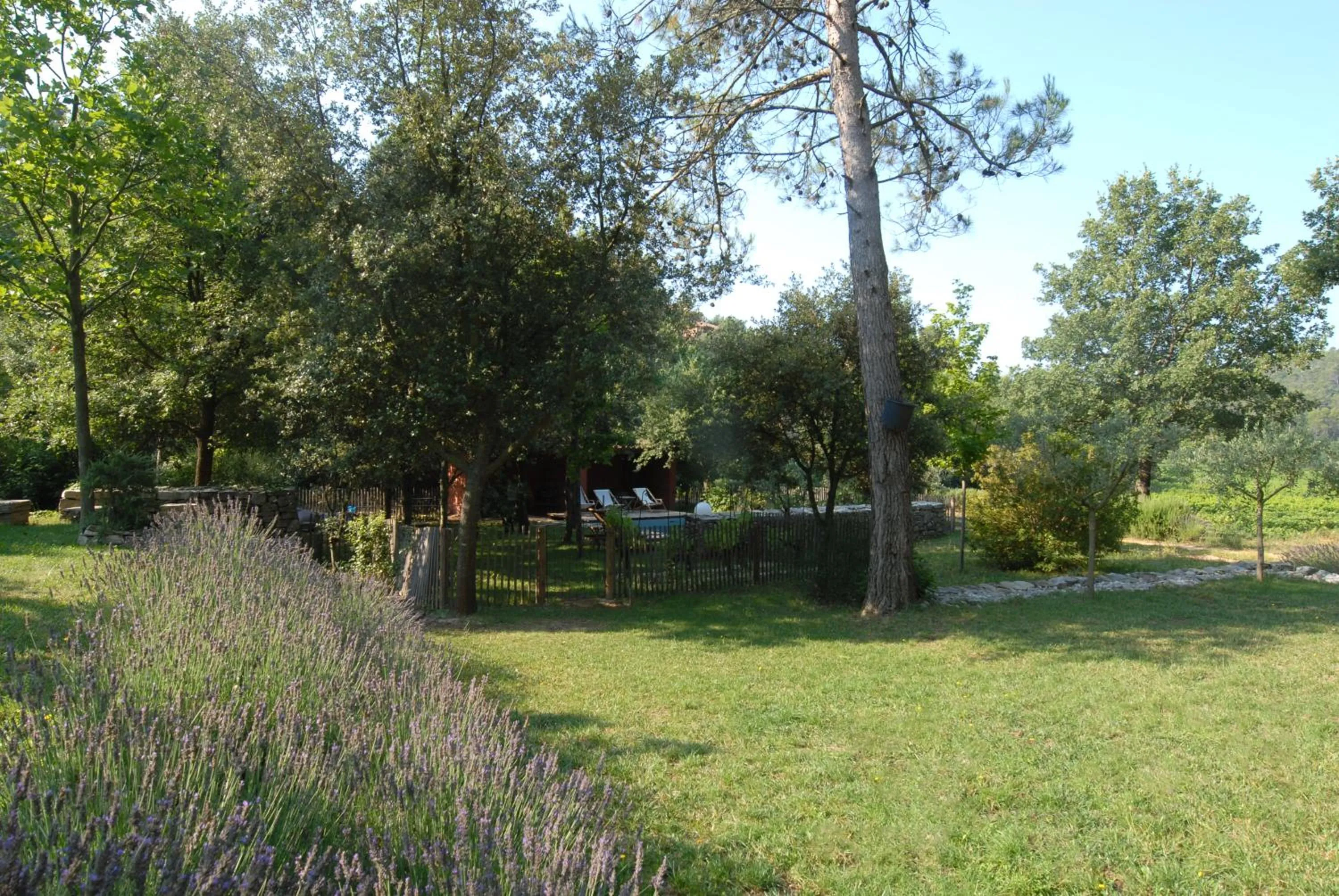 Garden in Les Pierres Sauvages