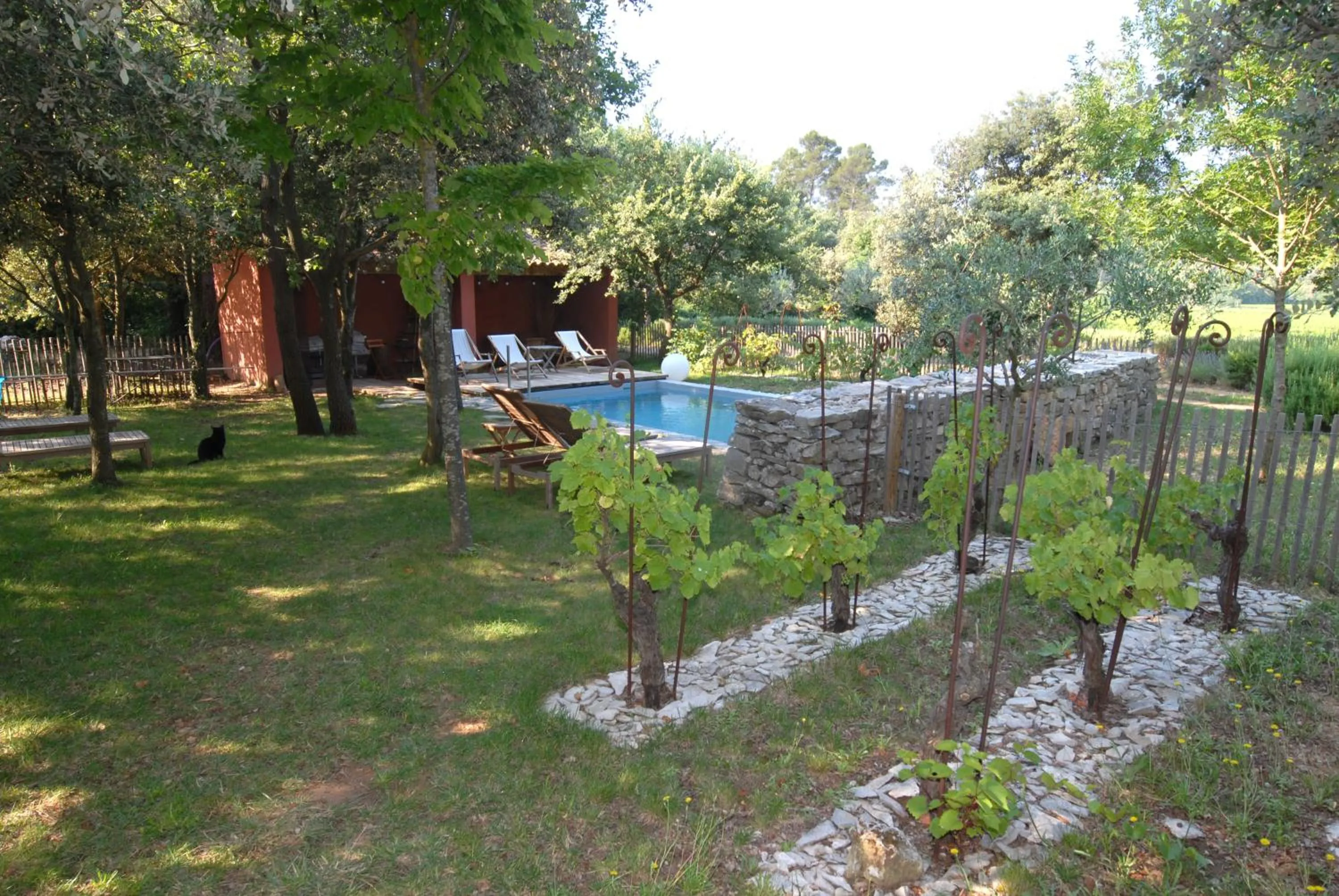 Garden in Les Pierres Sauvages