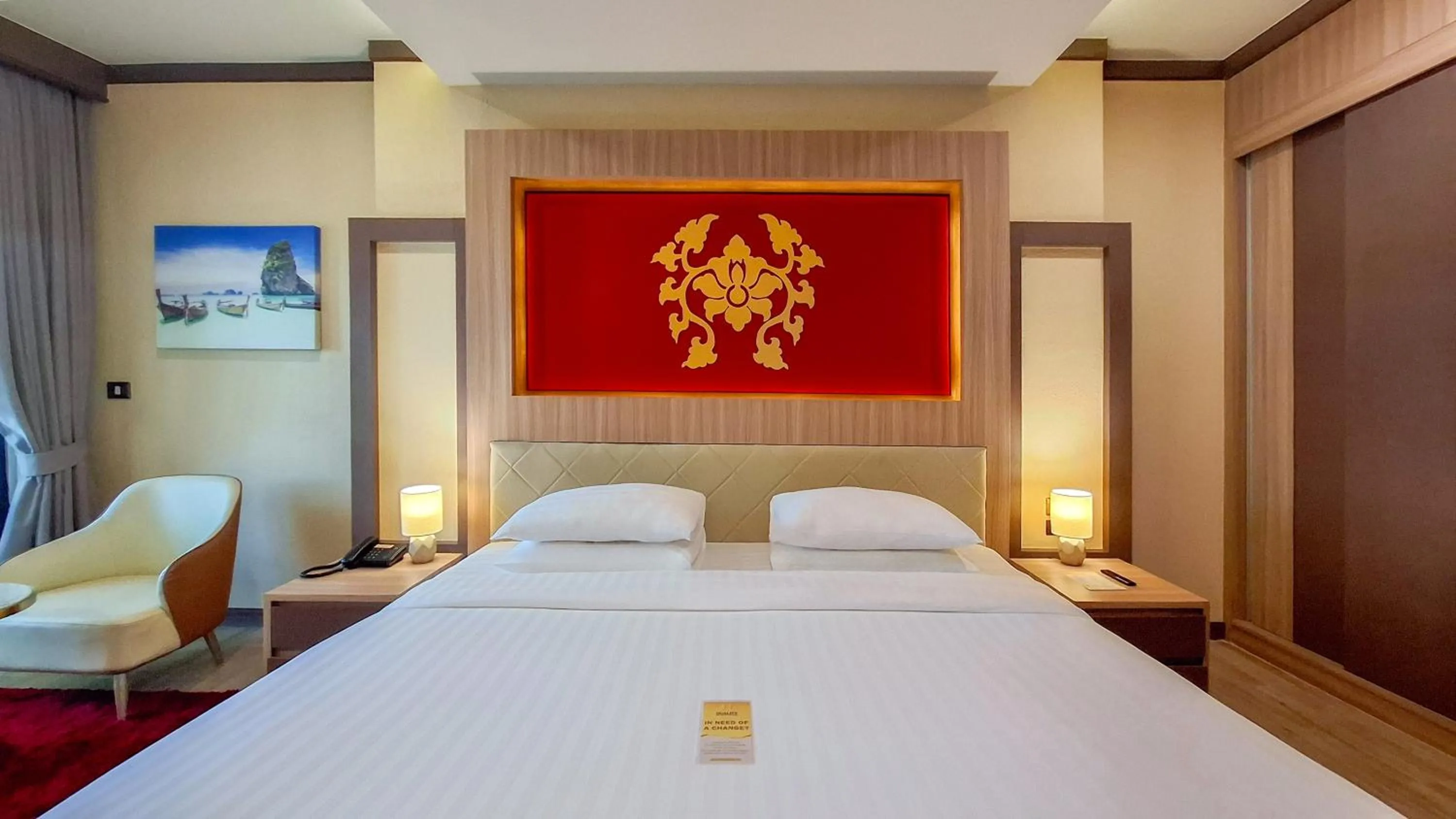 Bed in Quality Beach Resorts and Spa Patong