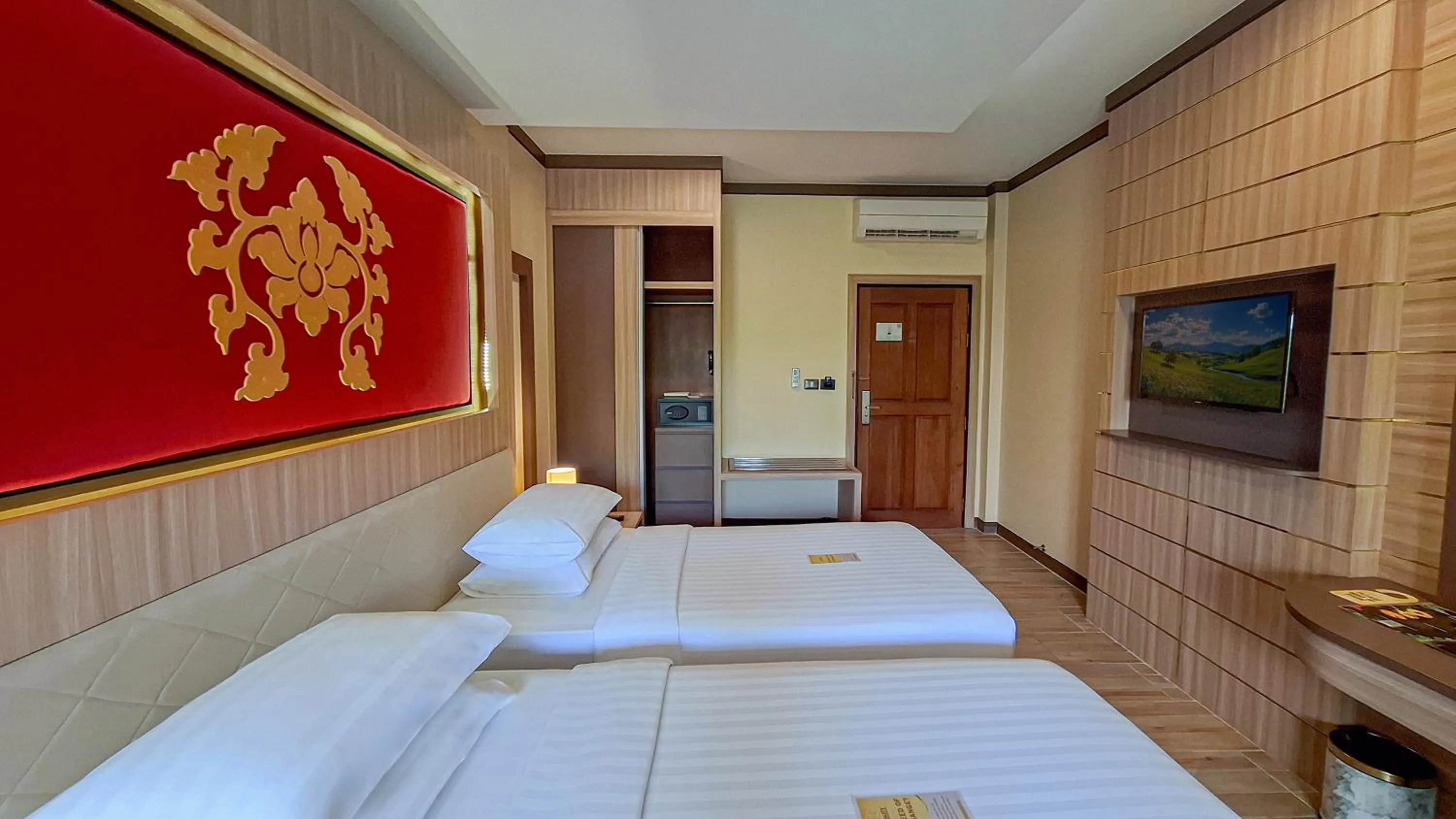 Bed in Quality Beach Resorts and Spa Patong