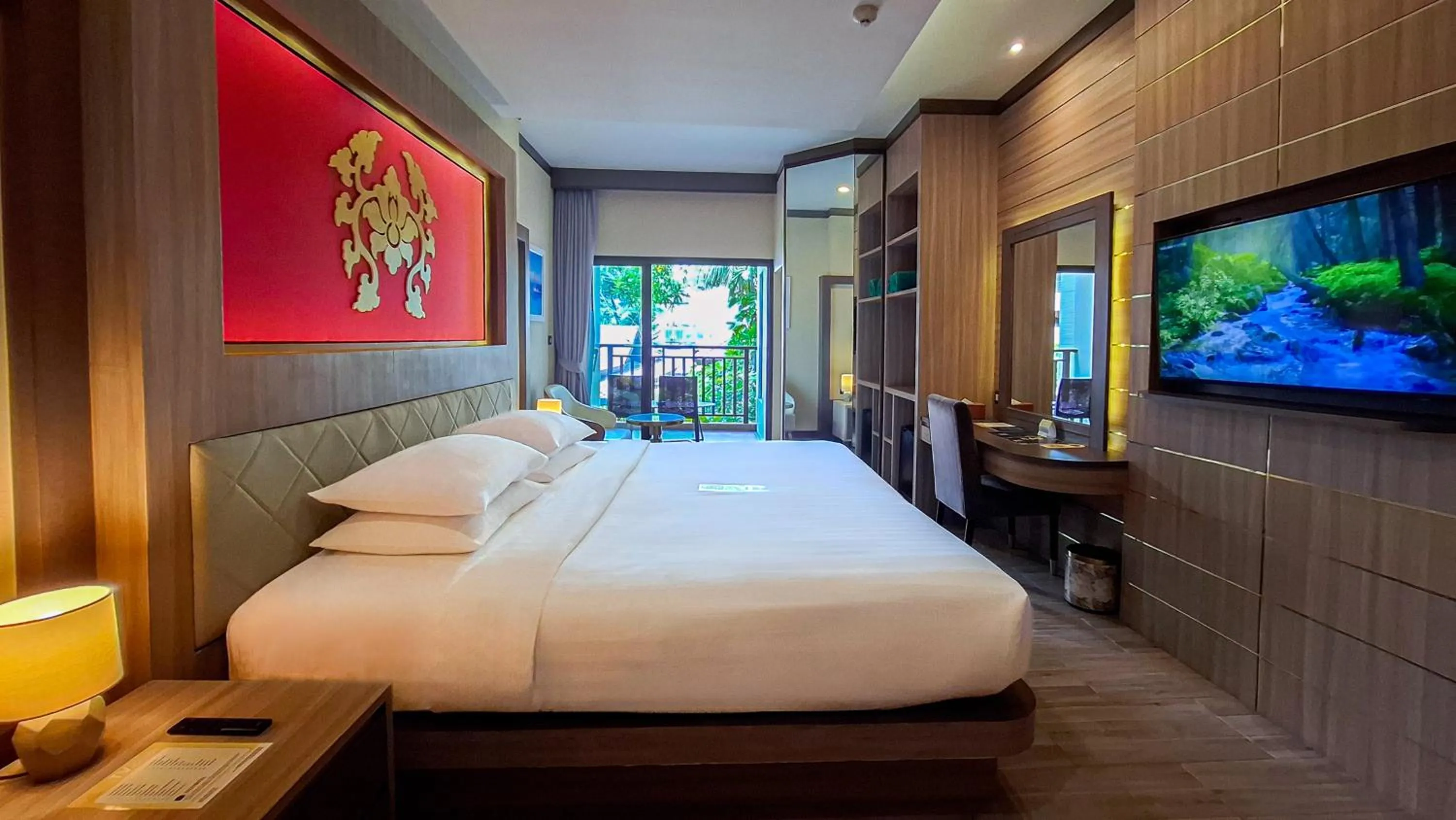 Bed in Quality Beach Resorts and Spa Patong