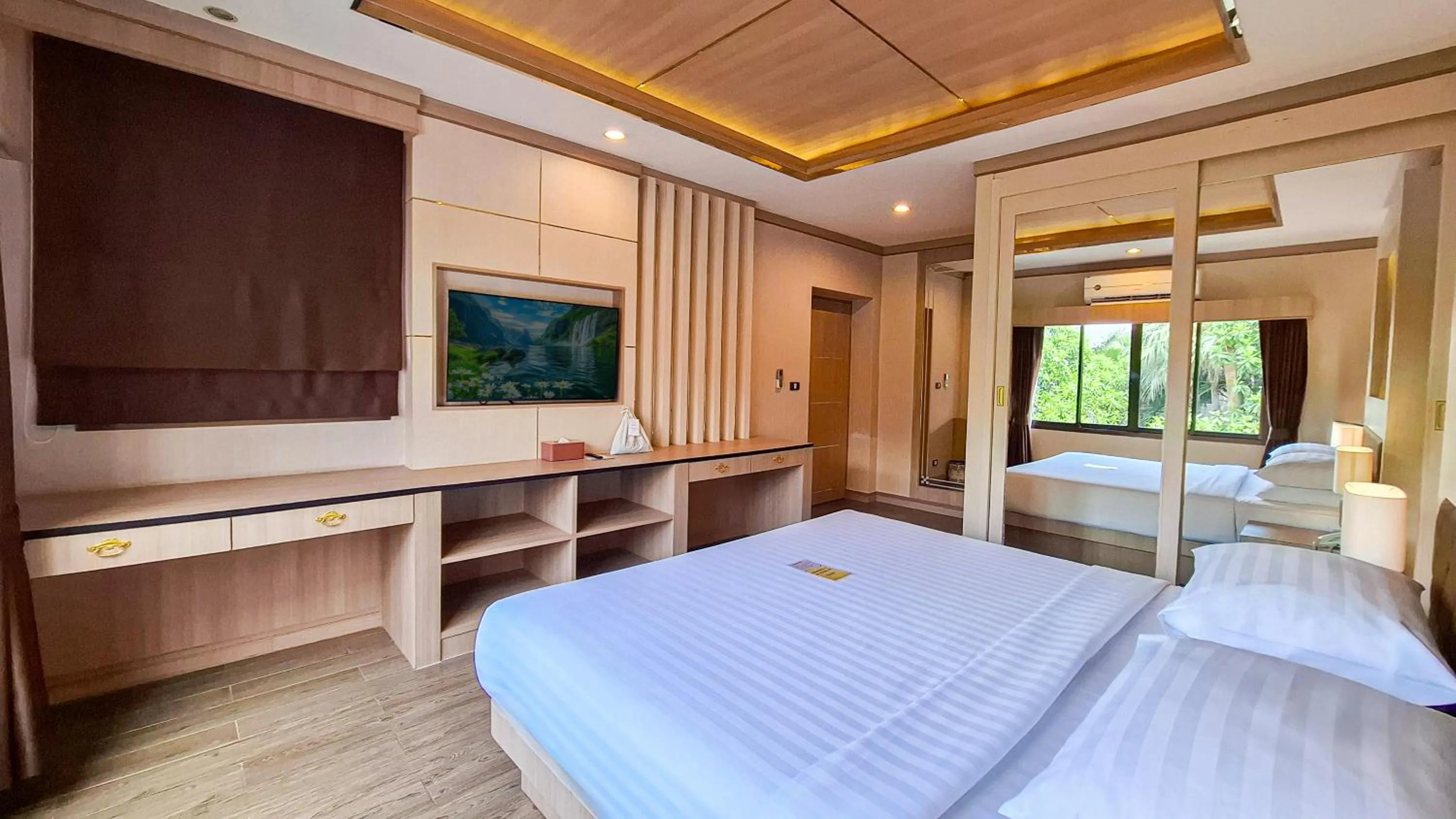 Bed in Quality Beach Resorts and Spa Patong