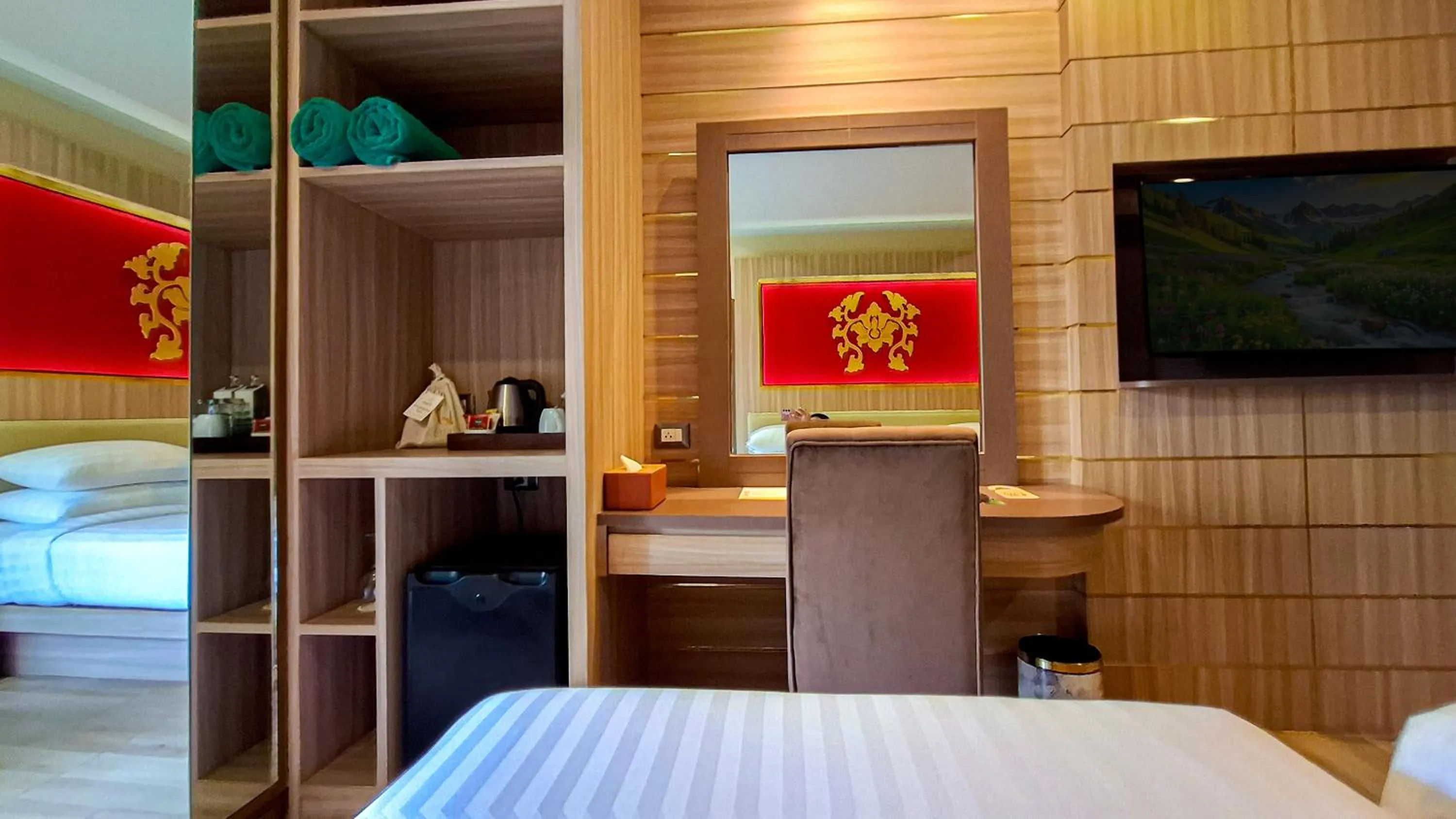 Bed in Quality Beach Resorts and Spa Patong