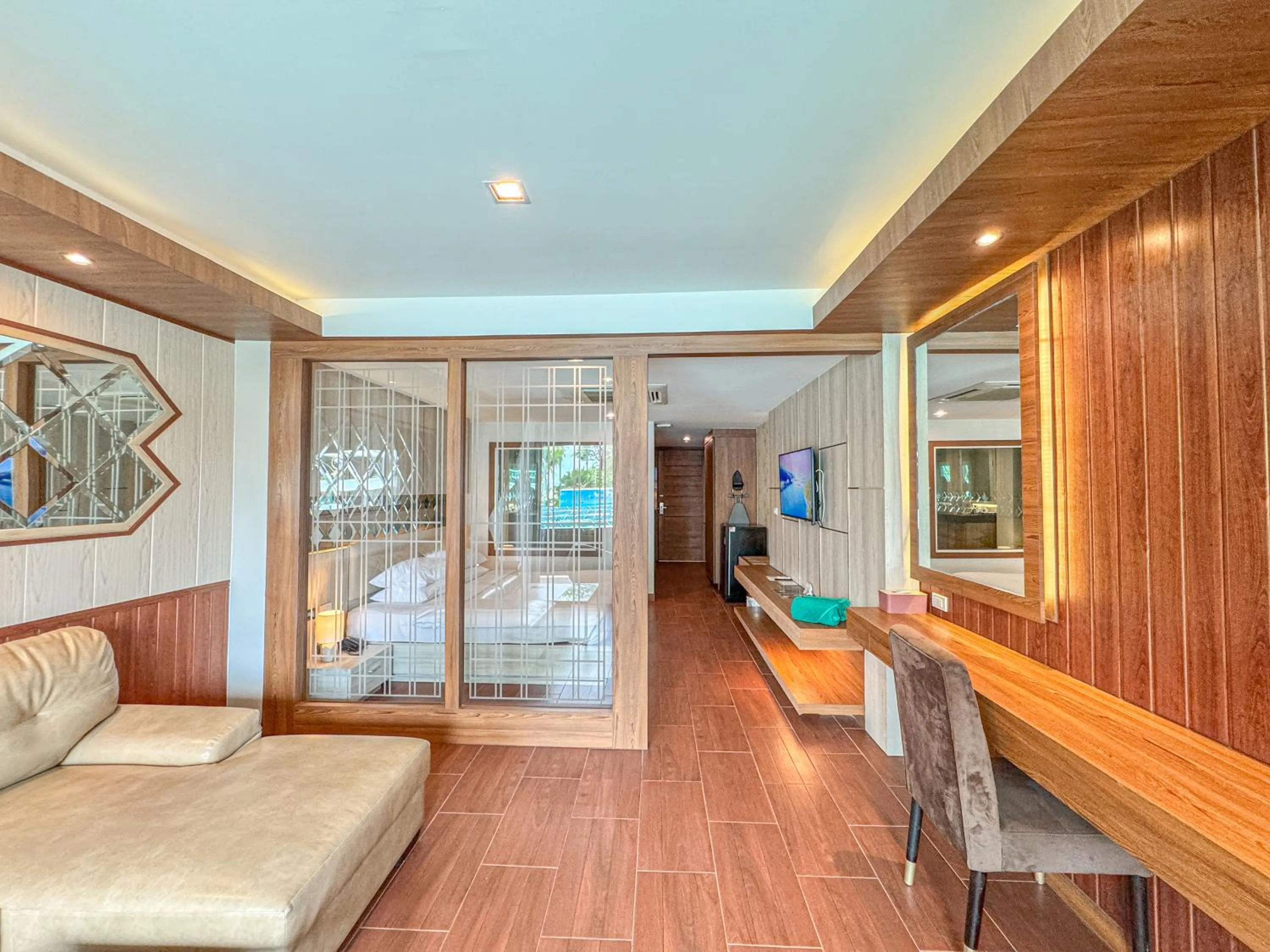 Bed in Quality Beach Resorts and Spa Patong