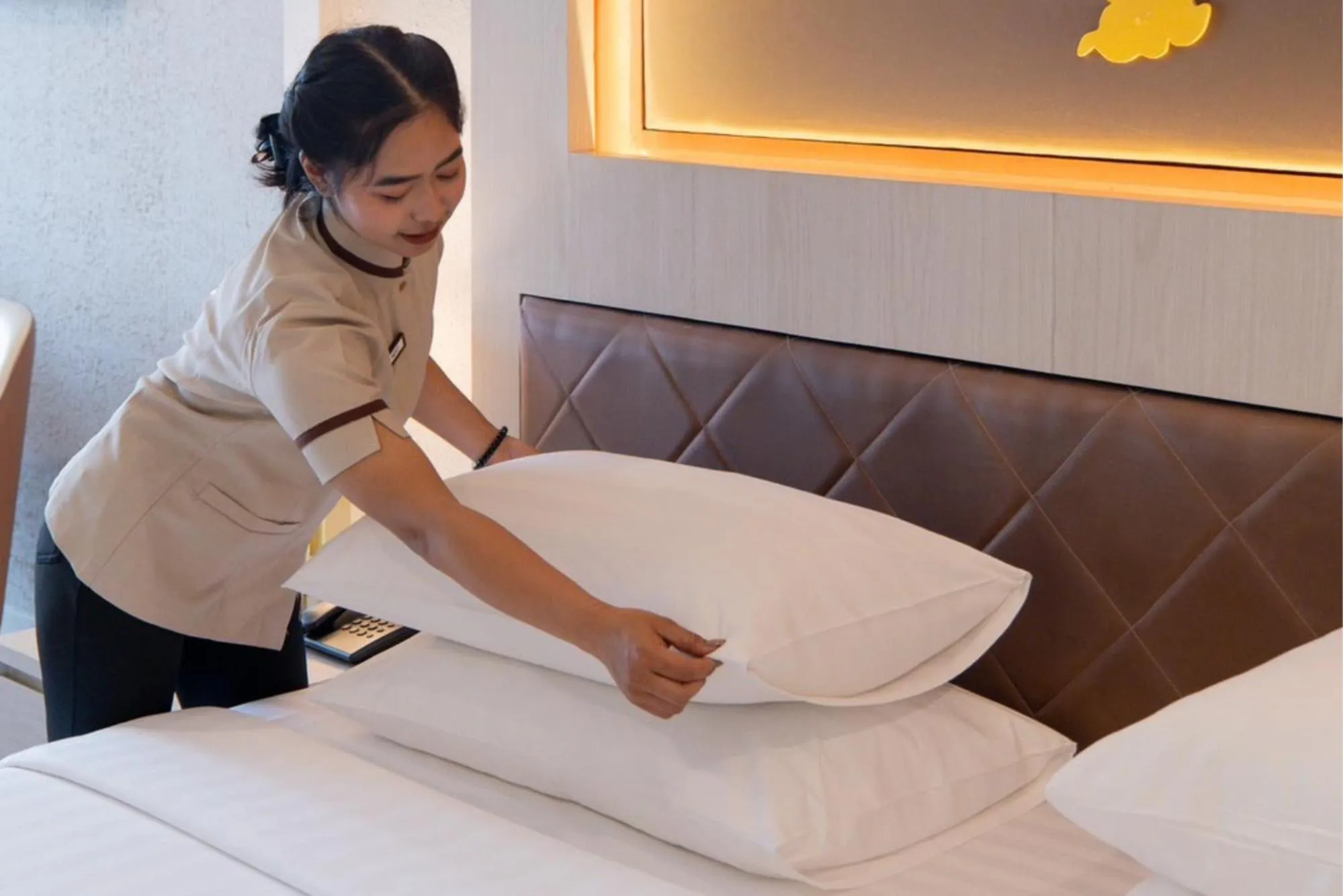 Staff, Bed in Quality Beach Resorts and Spa Patong