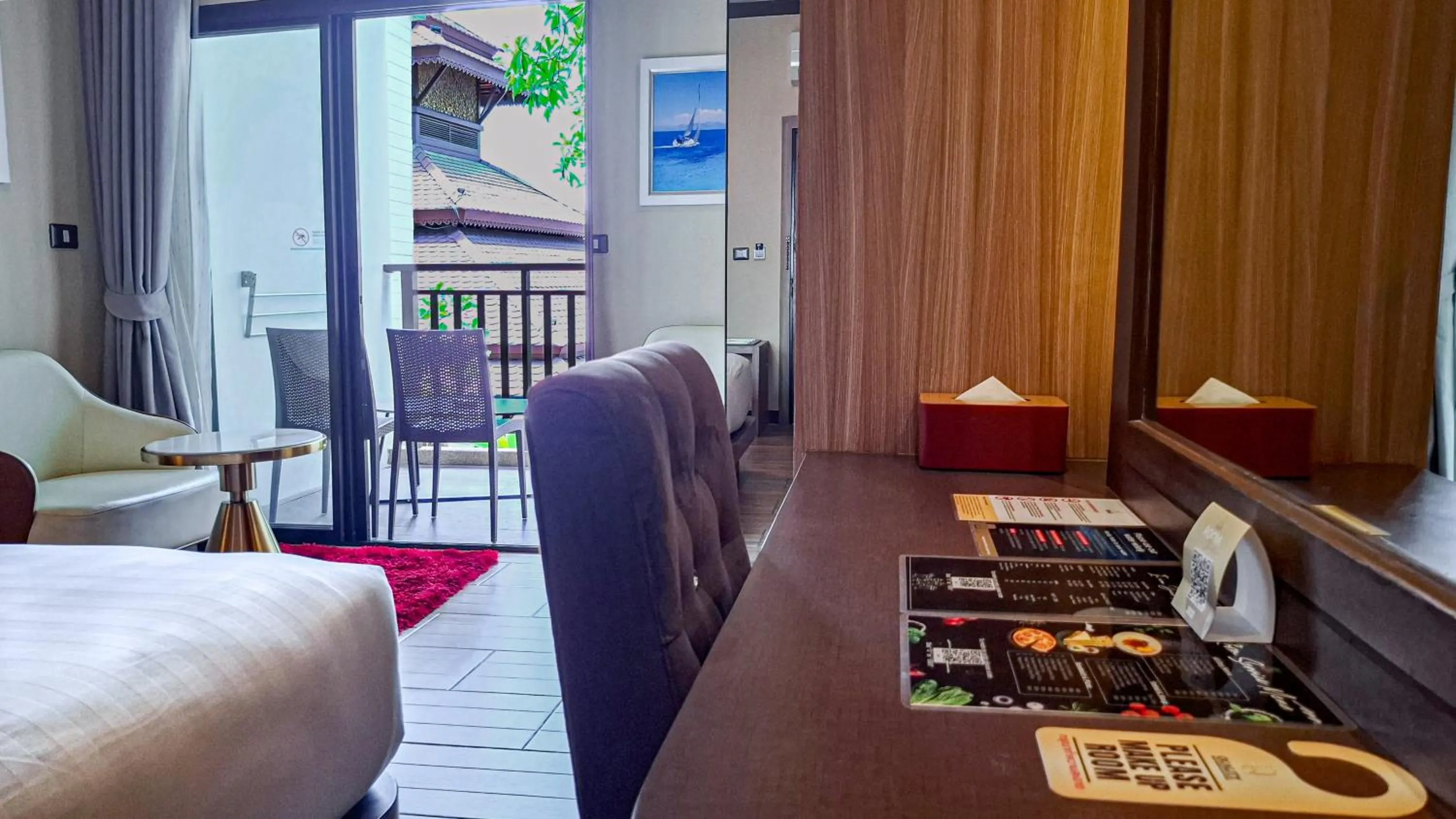 Bed in Quality Beach Resorts and Spa Patong