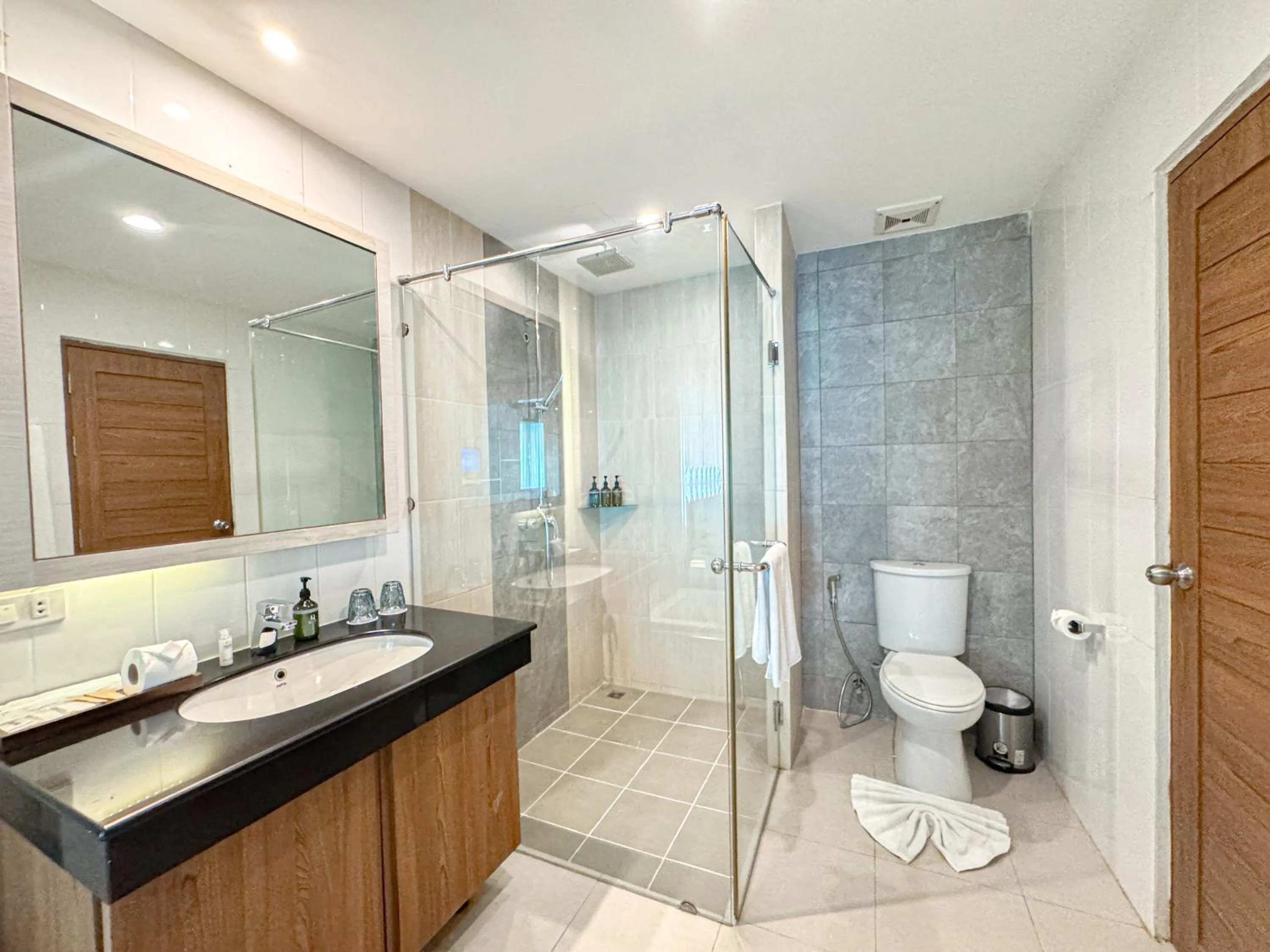 Shower in Quality Beach Resorts and Spa Patong