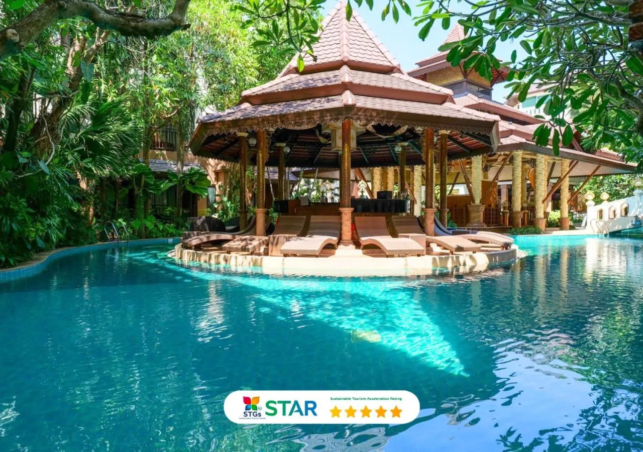 Pool view in Quality Beach Resorts and Spa Patong