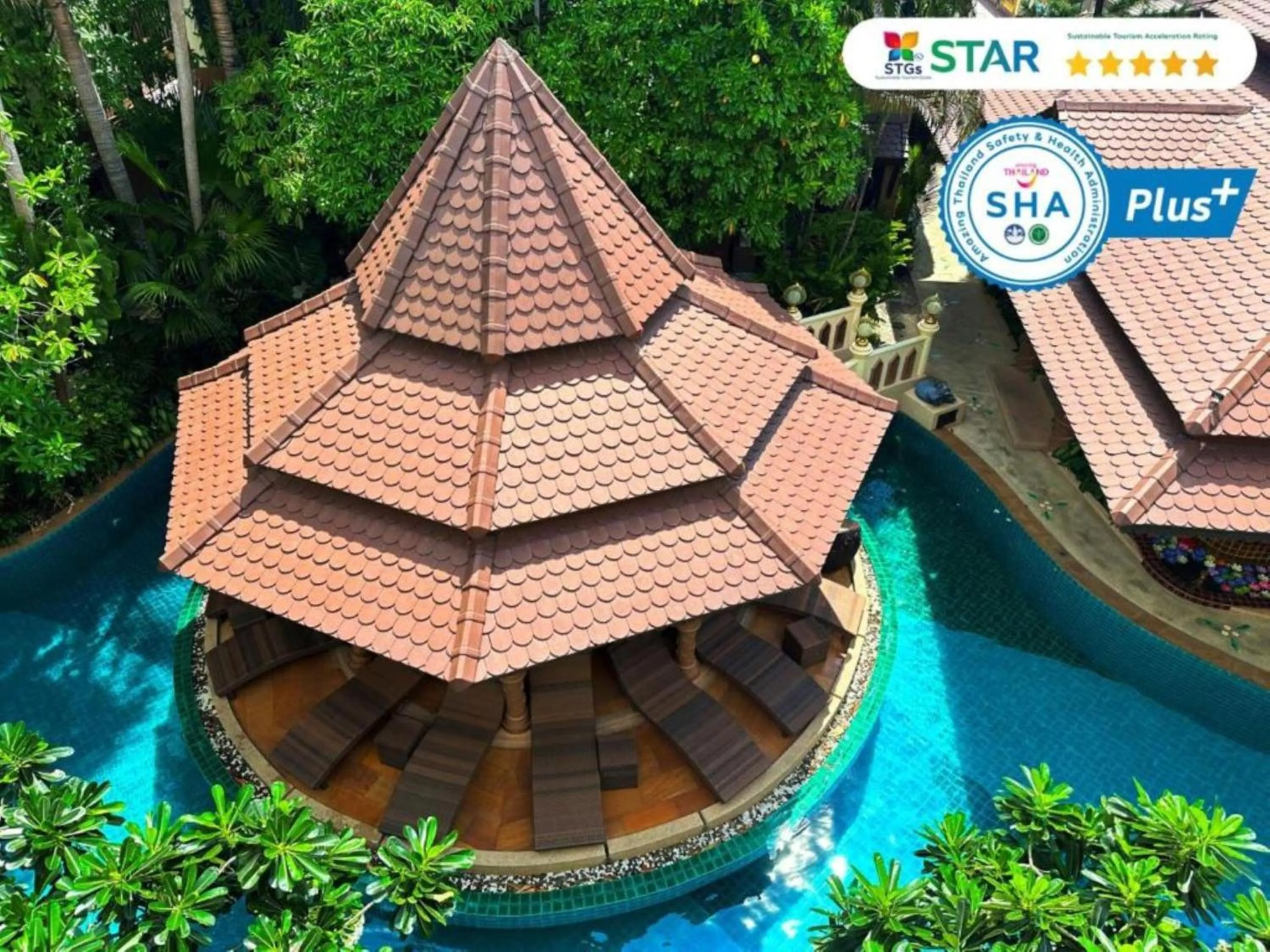 Garden in Quality Beach Resorts and Spa Patong