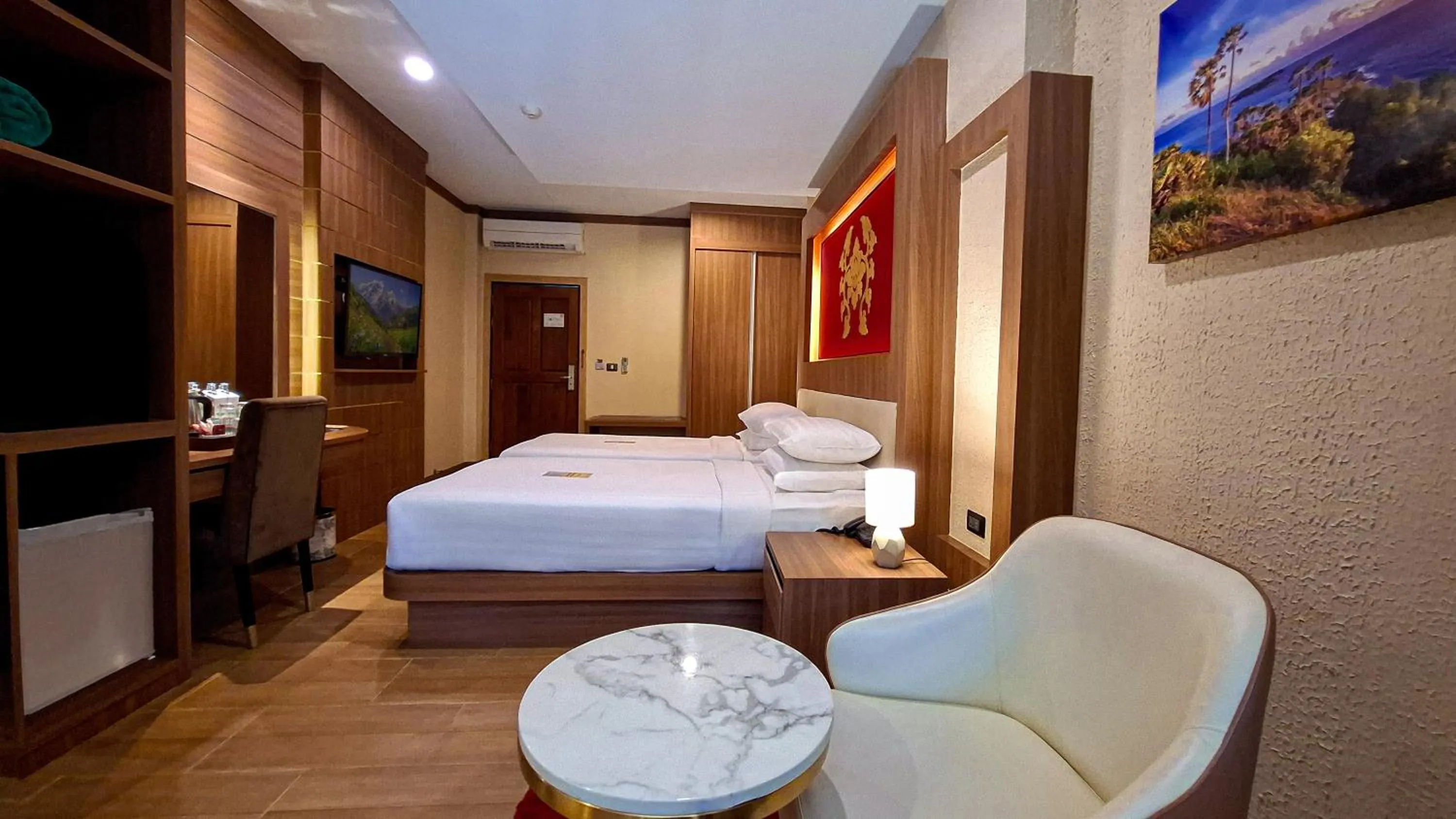 Bed in Quality Beach Resorts and Spa Patong