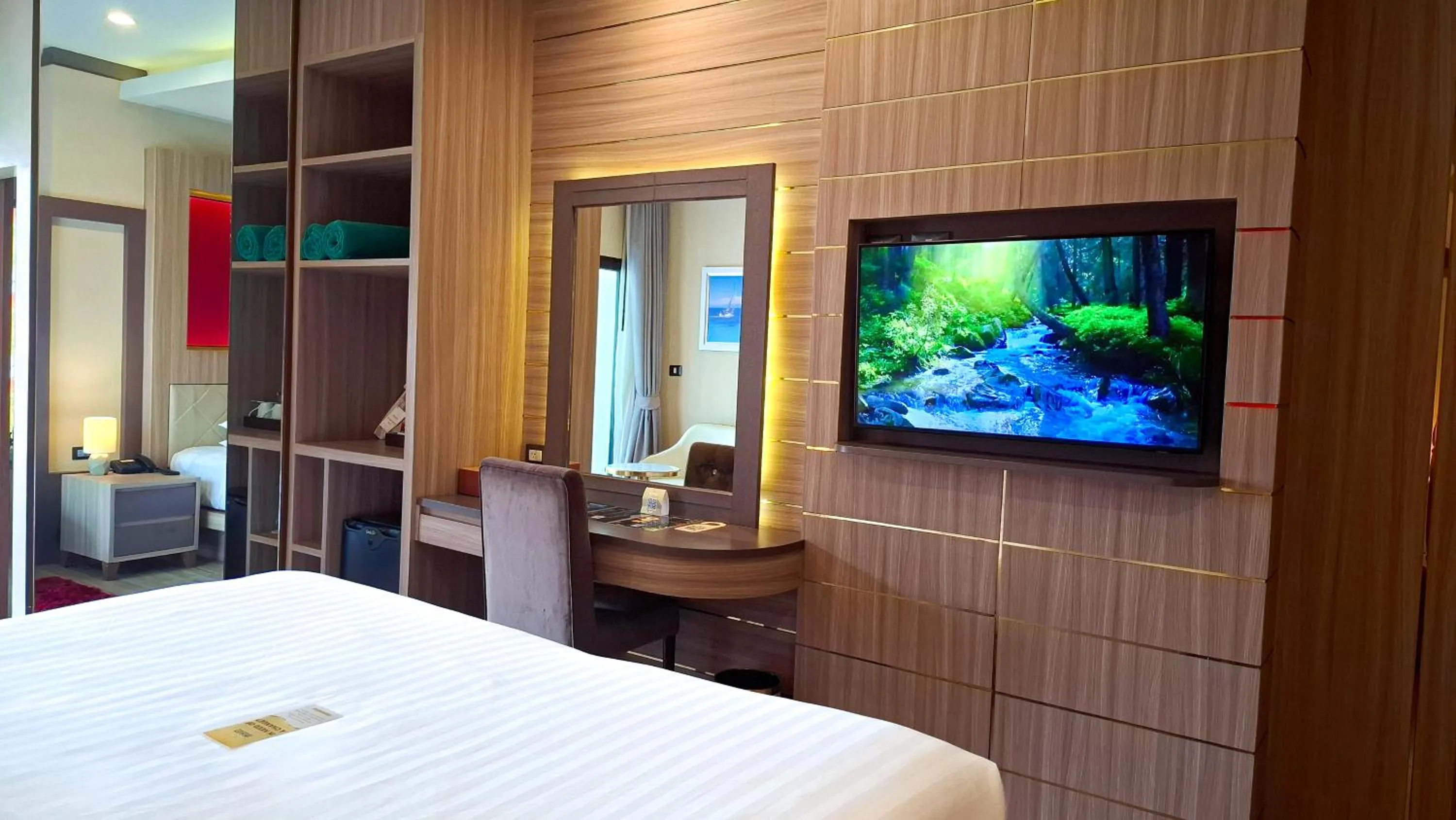 Bed in Quality Beach Resorts and Spa Patong