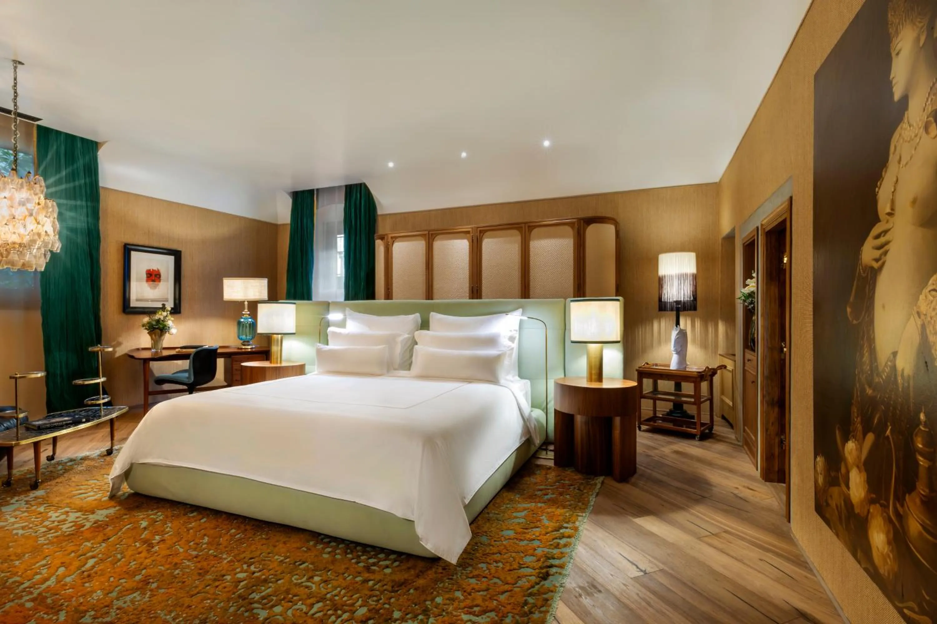 Bedroom, Bed in The James Suite Hotel Firenze 1564 - Small Luxury Hotels of the World